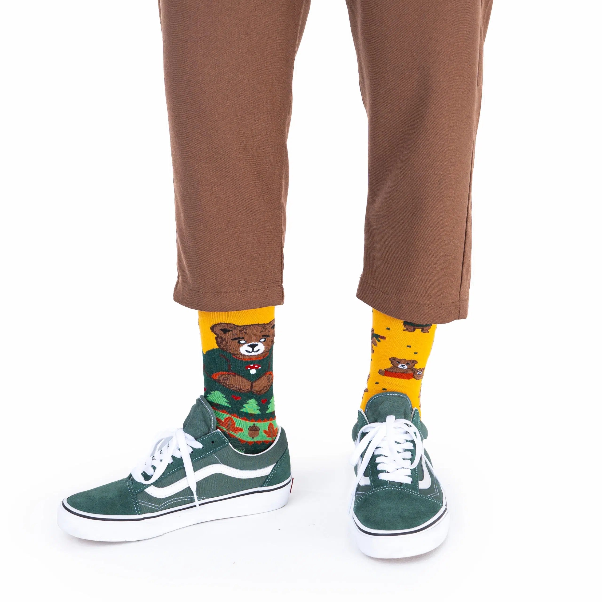 Reguler Socks / AUTUMN TEDDY | MANY MORNINGS【ネコポス選択可能】