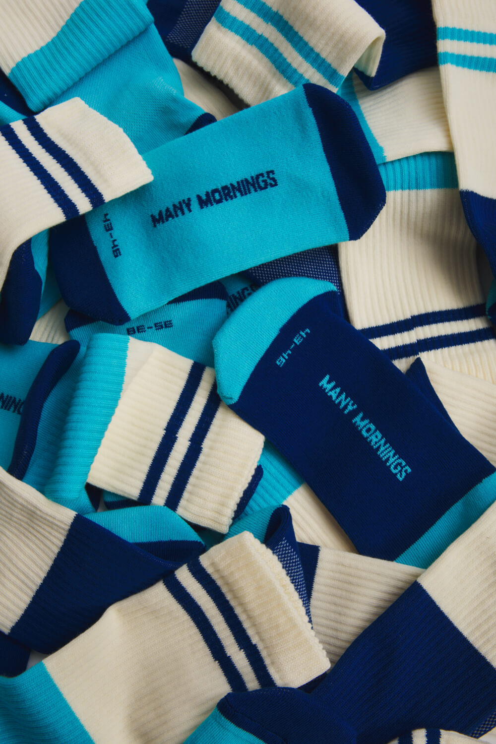 Sports Socks / BLUE BLUES | MANY MORNINGS【ネコポス選択可能】