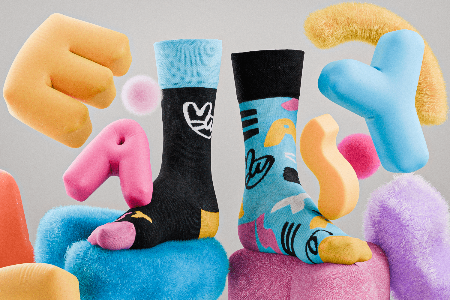 reguler socks / EASY PEASY【many mornings メニ―モーニングス】【ネコポス選択可能】