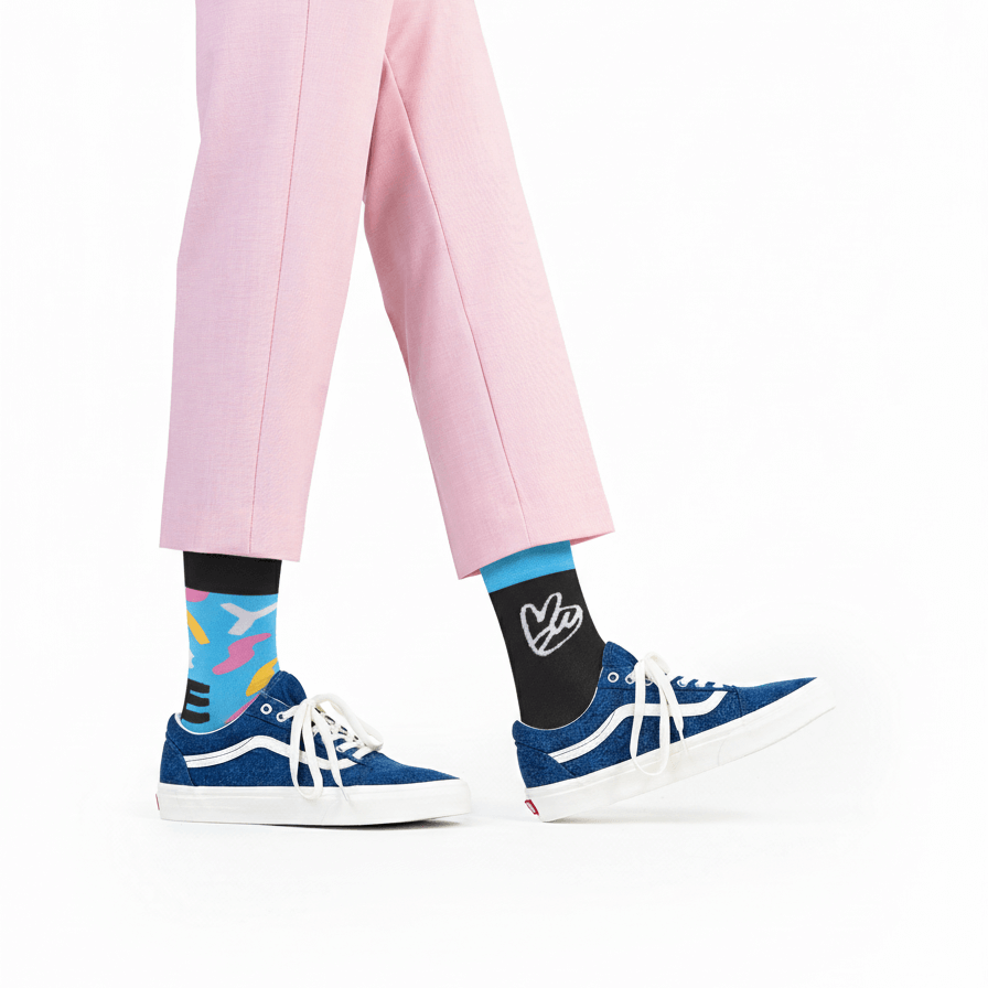 reguler socks / EASY PEASY【many mornings メニ―モーニングス】【ネコポス選択可能】