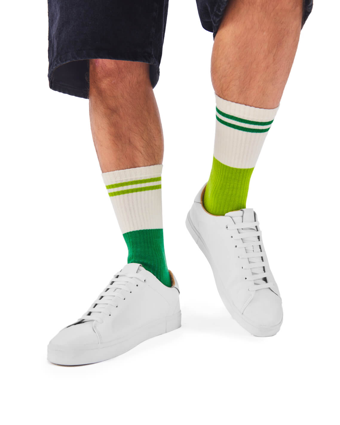 Sports Socks / GREEN GROOVE | MANY MORNINGS【ネコポス選択可能】