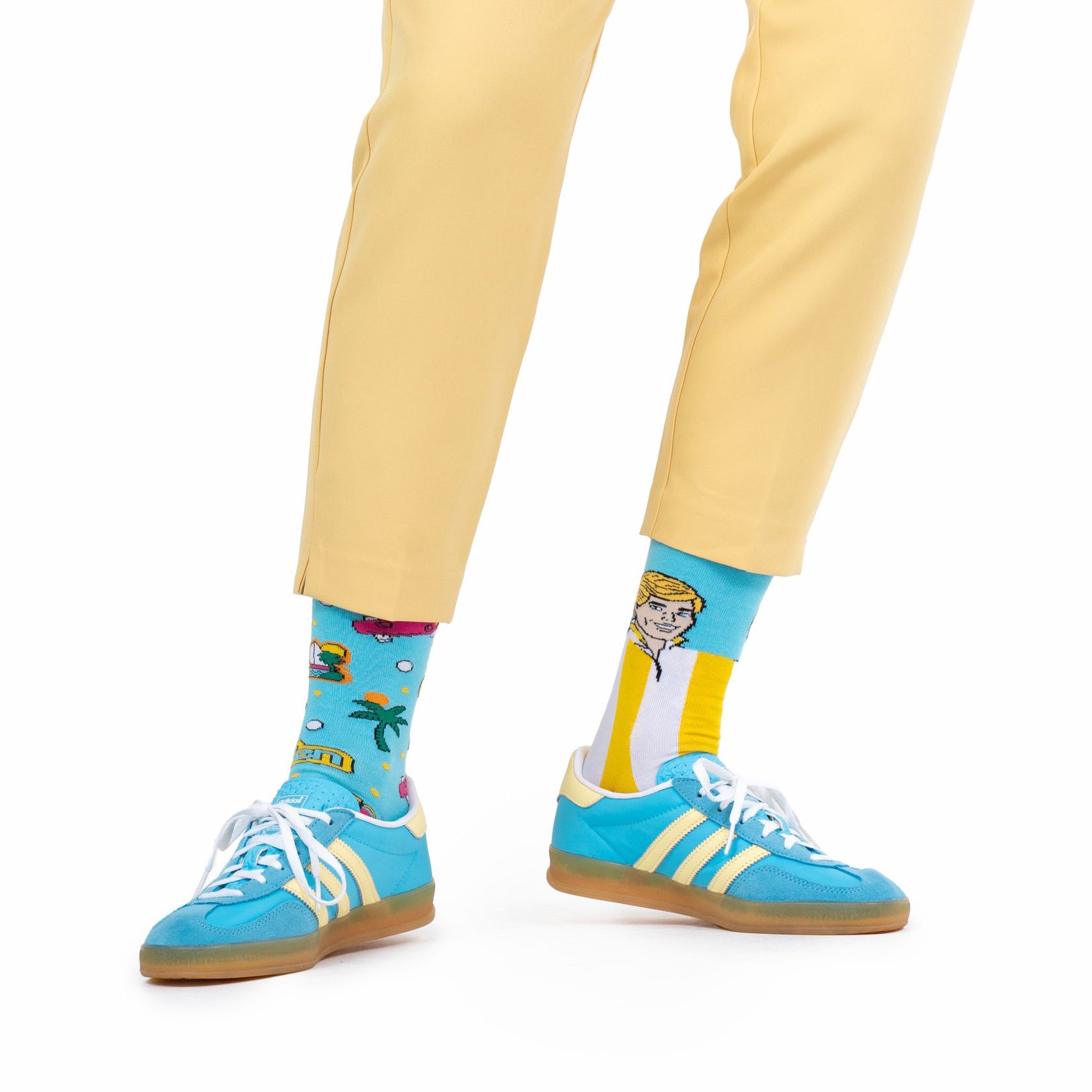 reguler socks / Ken 90s【many mornings メニ―モーニングス】【ネコポス選択可能】