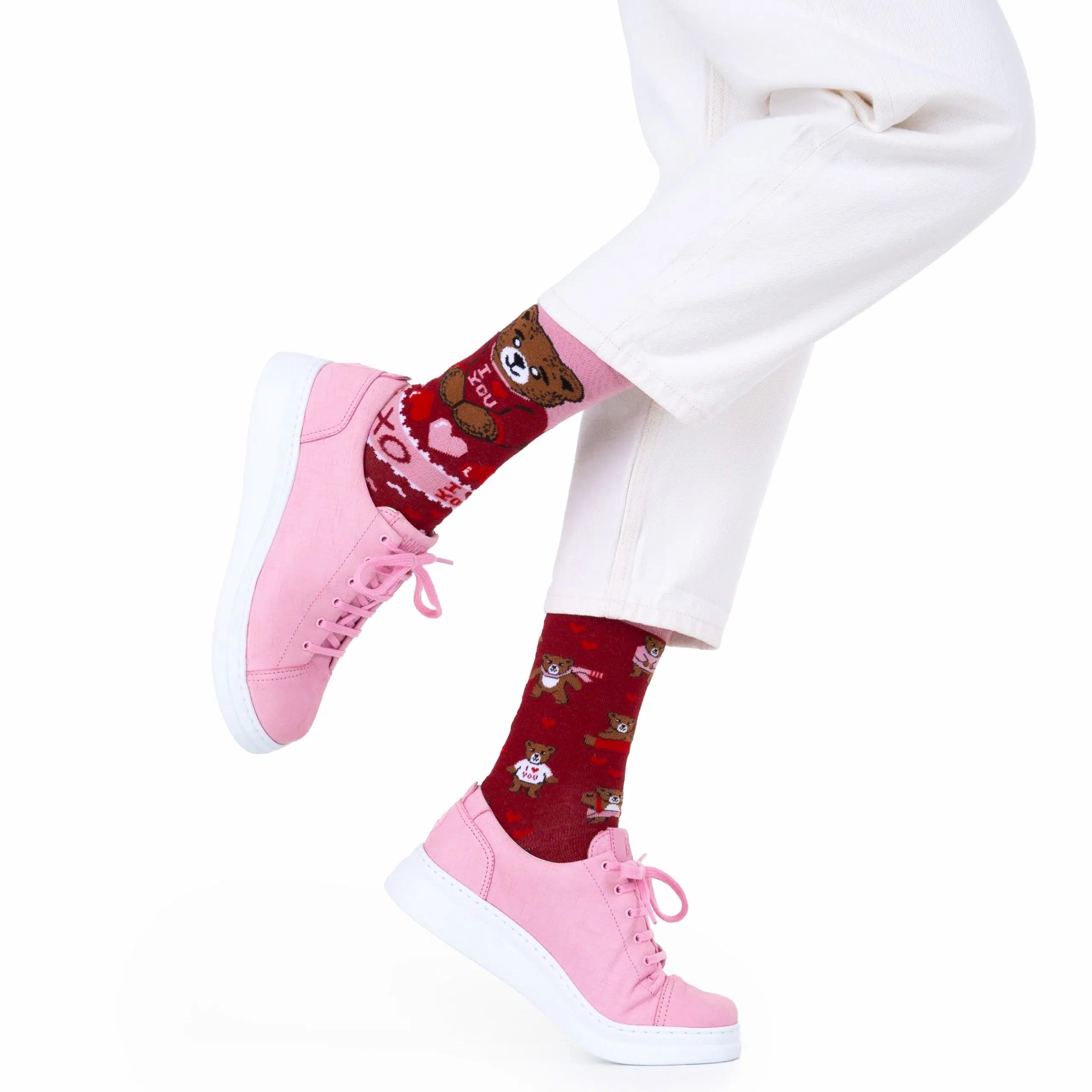 Reguler Socks / LOVE TEDDY | MANY MORNINGS【ネコポス選択可能】
