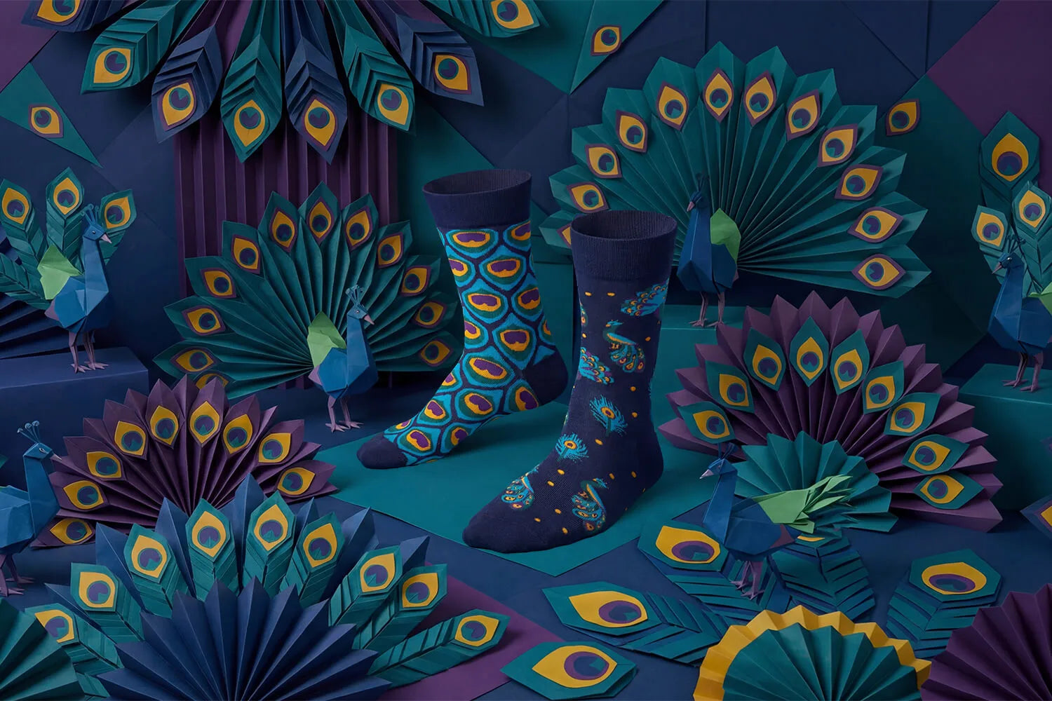 Reguler Socks / MAJESTIC PEACOCK | MANY MORNINGS【ネコポス選択可能】