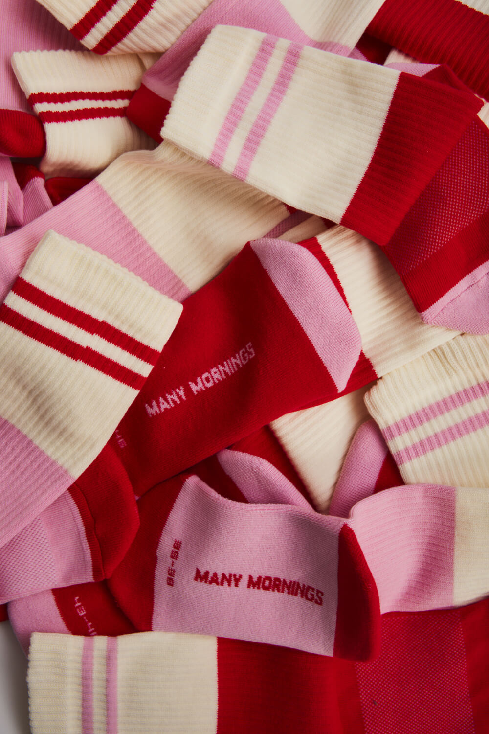 Sports Socks / RED ROMANCE | MANY MORNINGS【ネコポス選択可能】