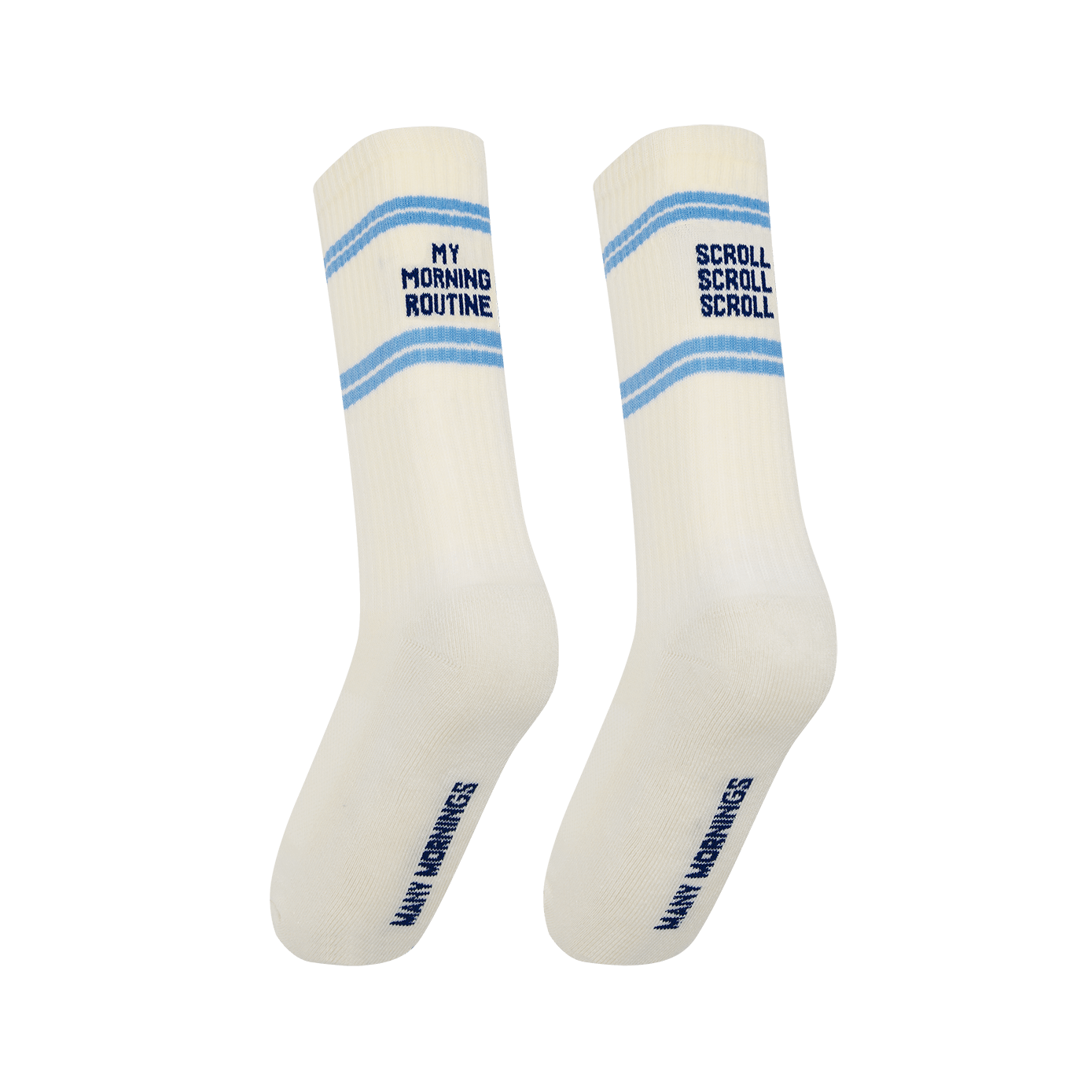 Sports Socks / SCROLL ROUTINE | MANY MORNINGS【ネコポス選択可能】