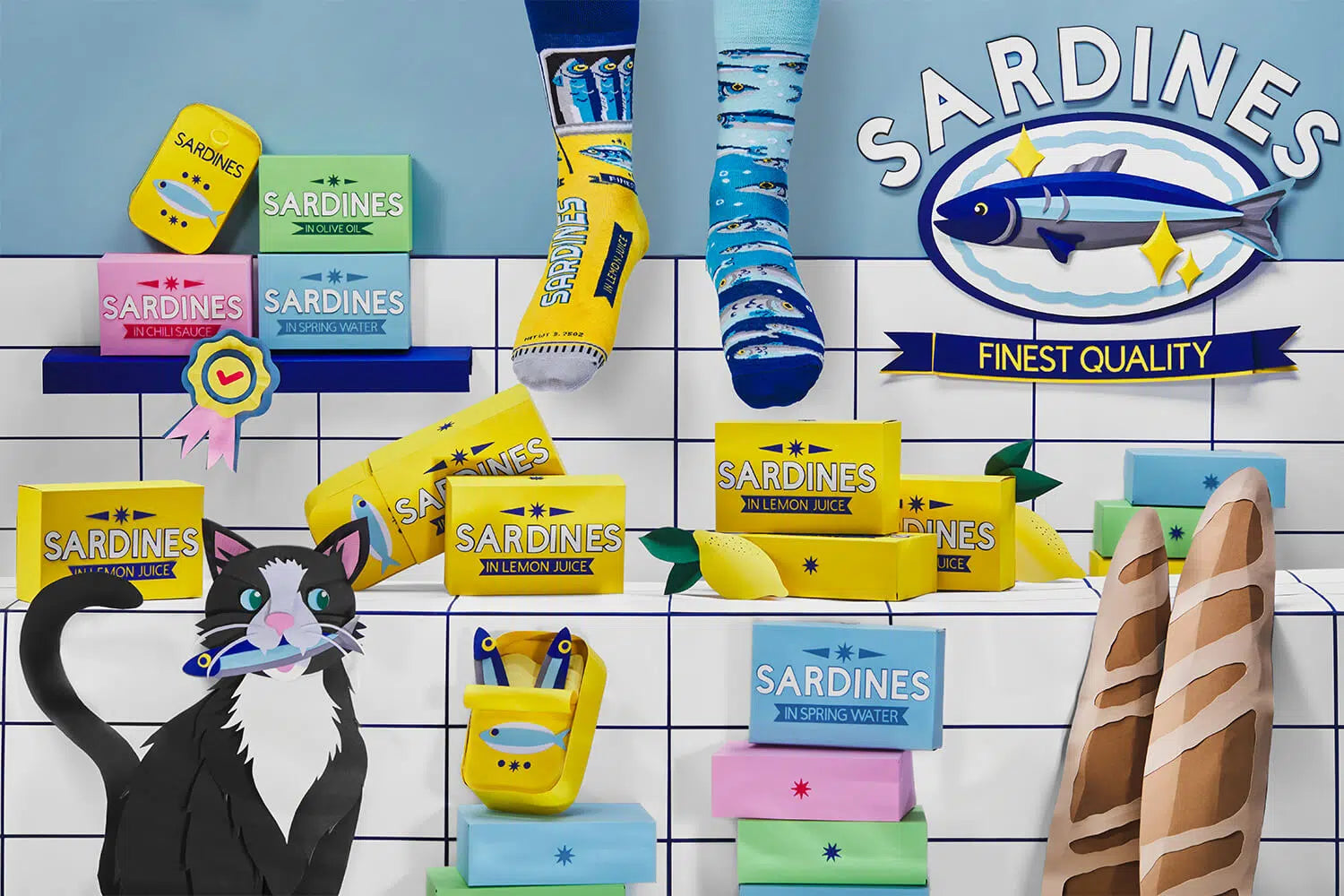 Reguler Socks / THE SARDINES | MANY MORNINGS【ネコポス選択可能】