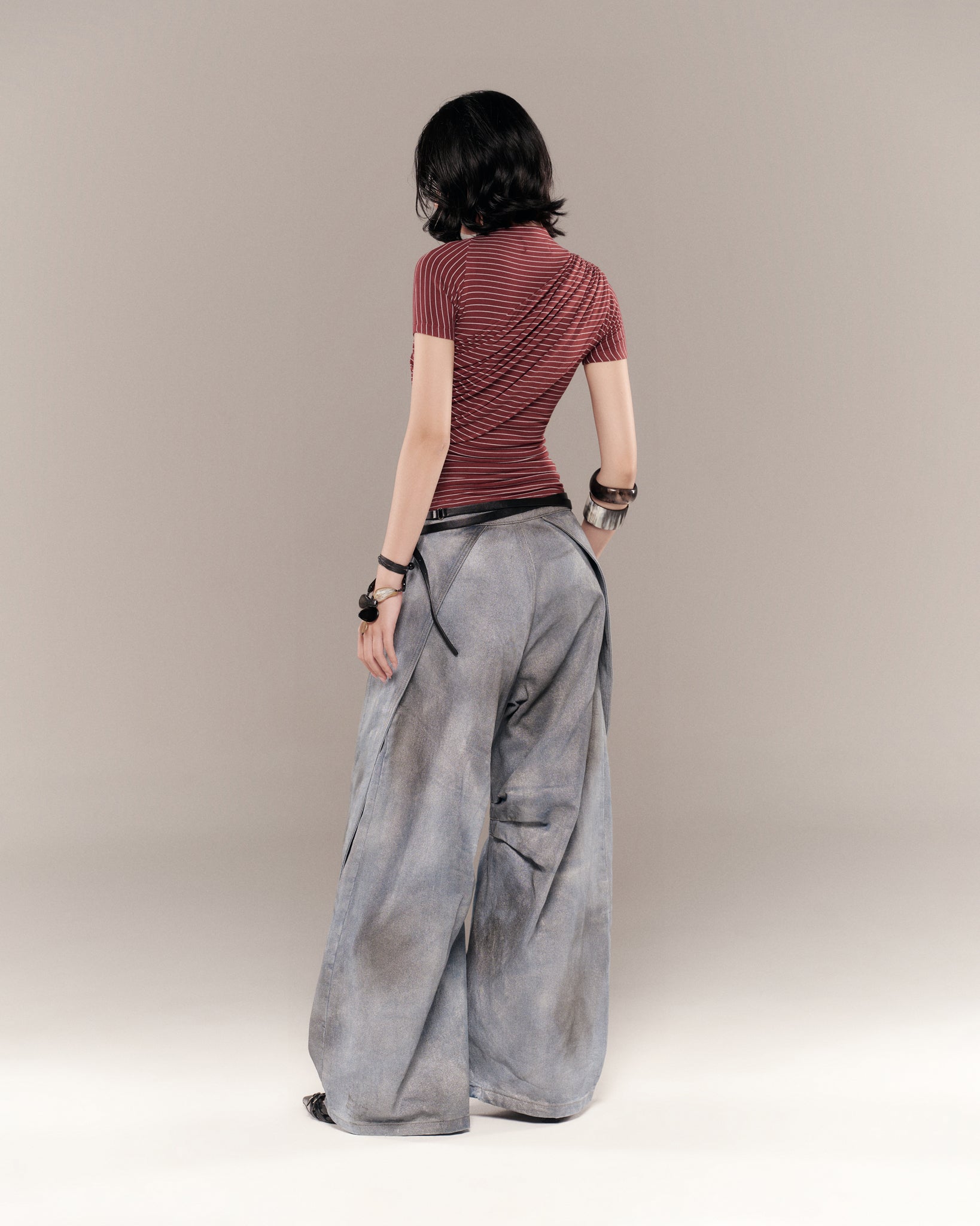 MONTY TOP (RED STRIPES) | Bunny Hill Concept