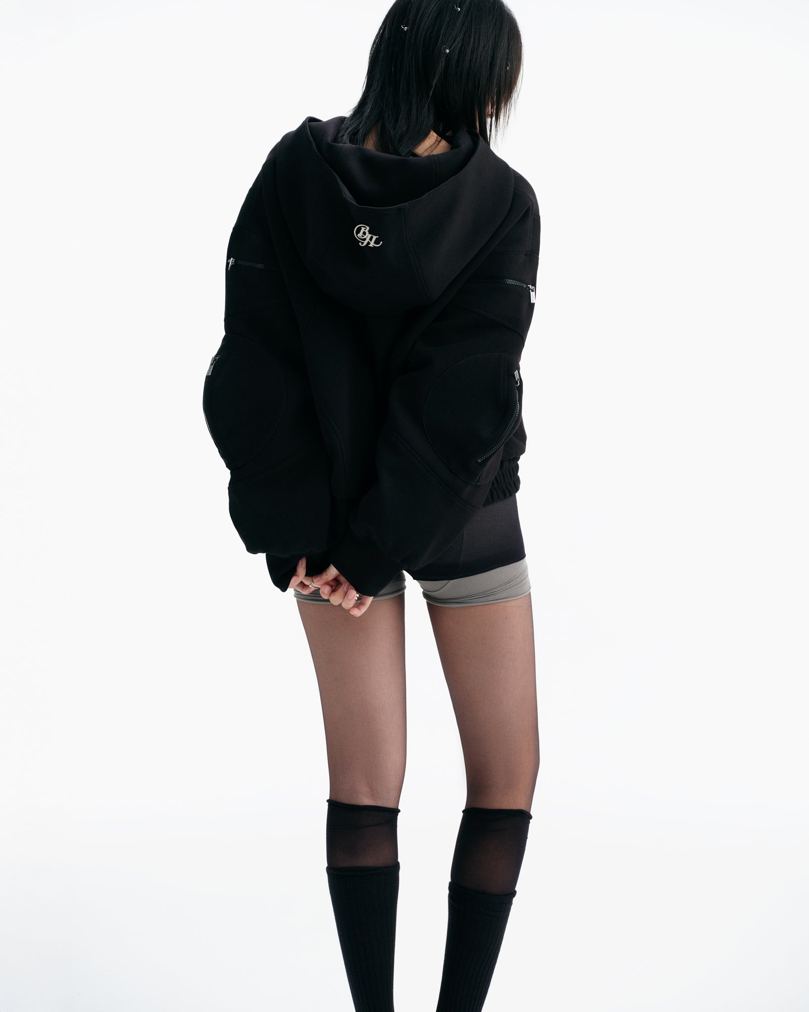 MAPLE JACKET (Black) | Bunny Hill Concept