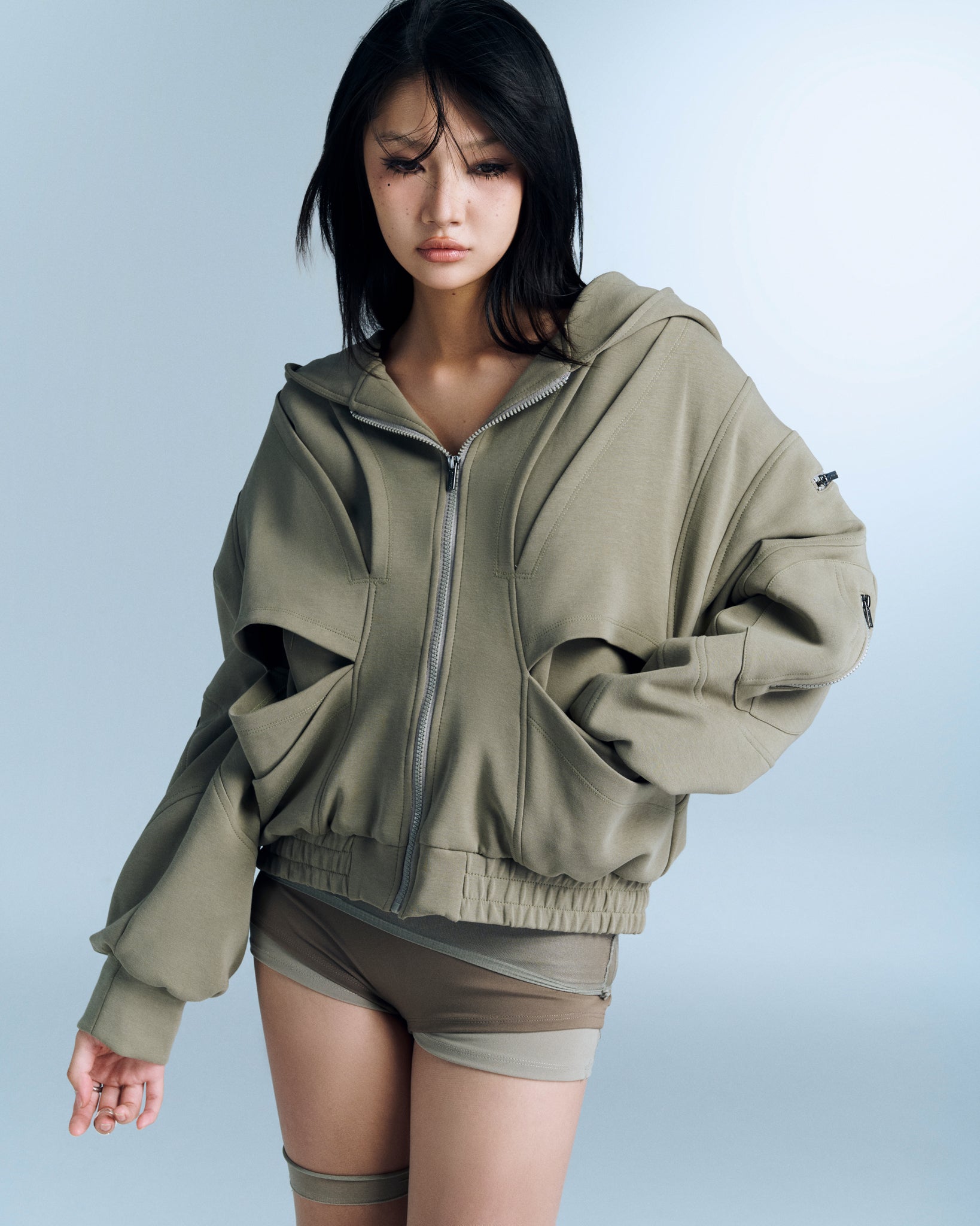 MAPLE JACKET (AVOCADO GREEN) | Bunny Hill Concept