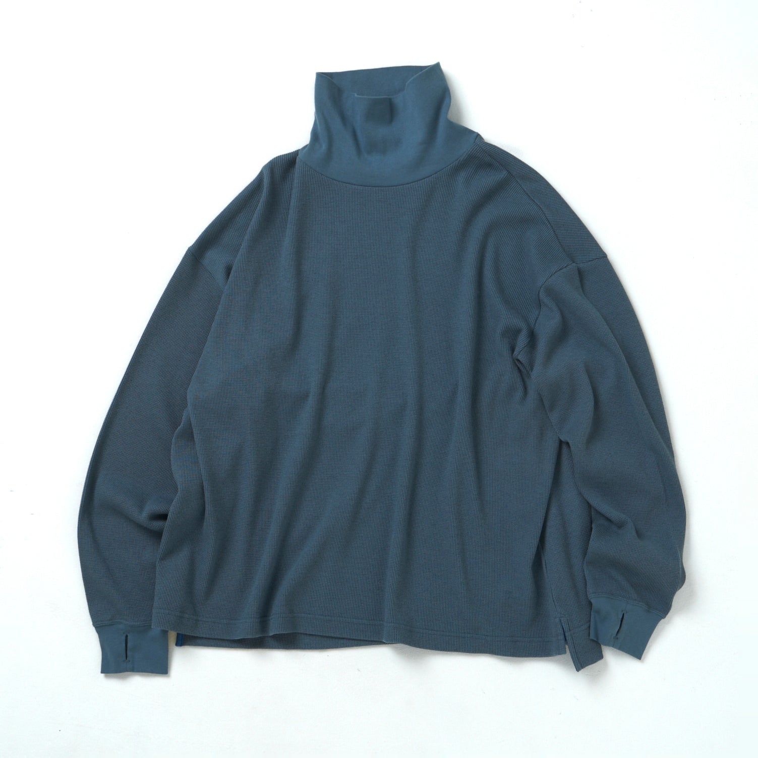 Turtleneck Knit ※Made In JAPAN – Blue | NORBIT | 入荷予定アイテム
