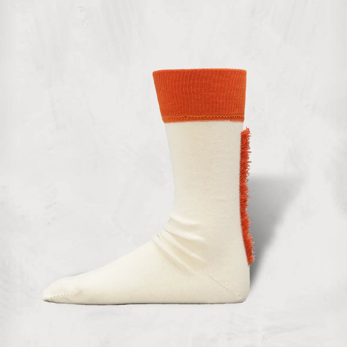 org-07_o | Organic Mohican Socks | Split-Toe | Olive 【DECKA BRÚ NA BÓINNE】【ネコポス選択可能】【archive】