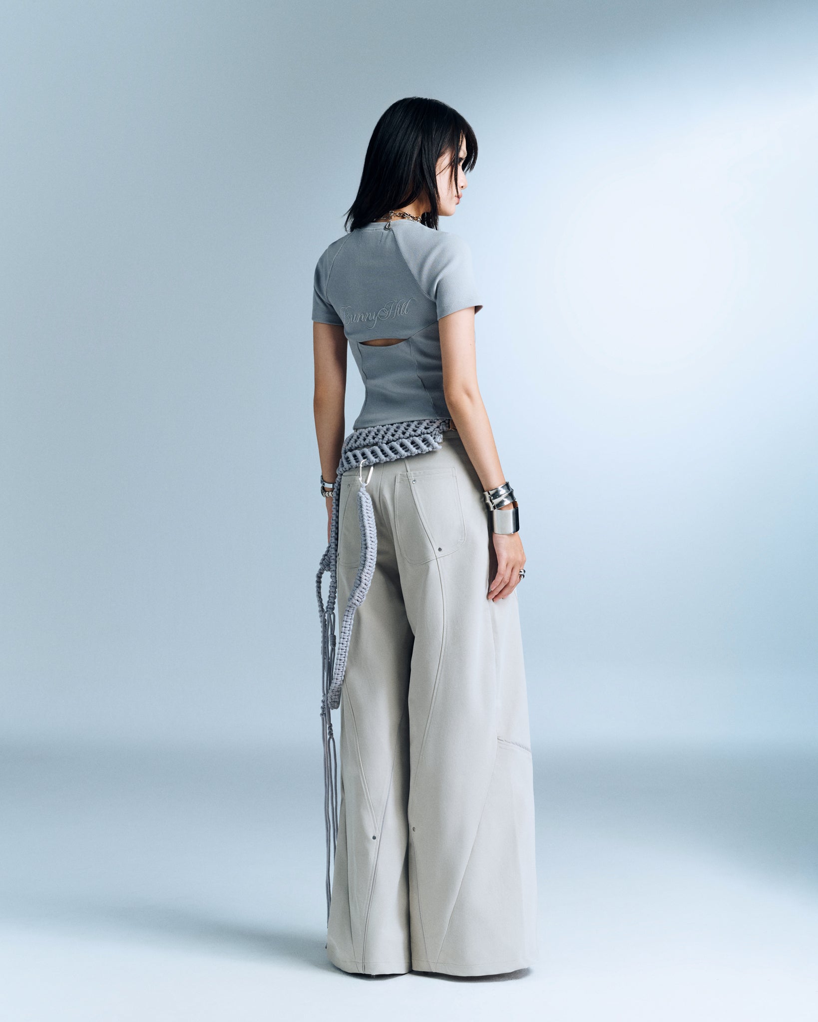PERSEA TOP (BLUE GREY) | Bunny Hill Concept