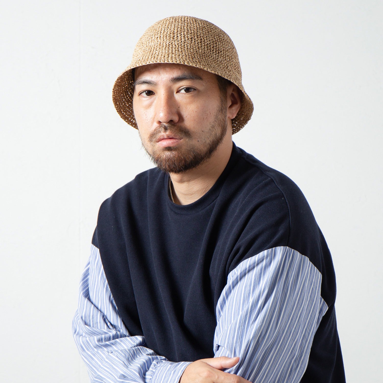 Paper Fiber Tulip Hat | Color_Natural | No_RL-23-1291_Natural【RACAL_ラカル】【入荷予定アイテム・入荷連絡可能】