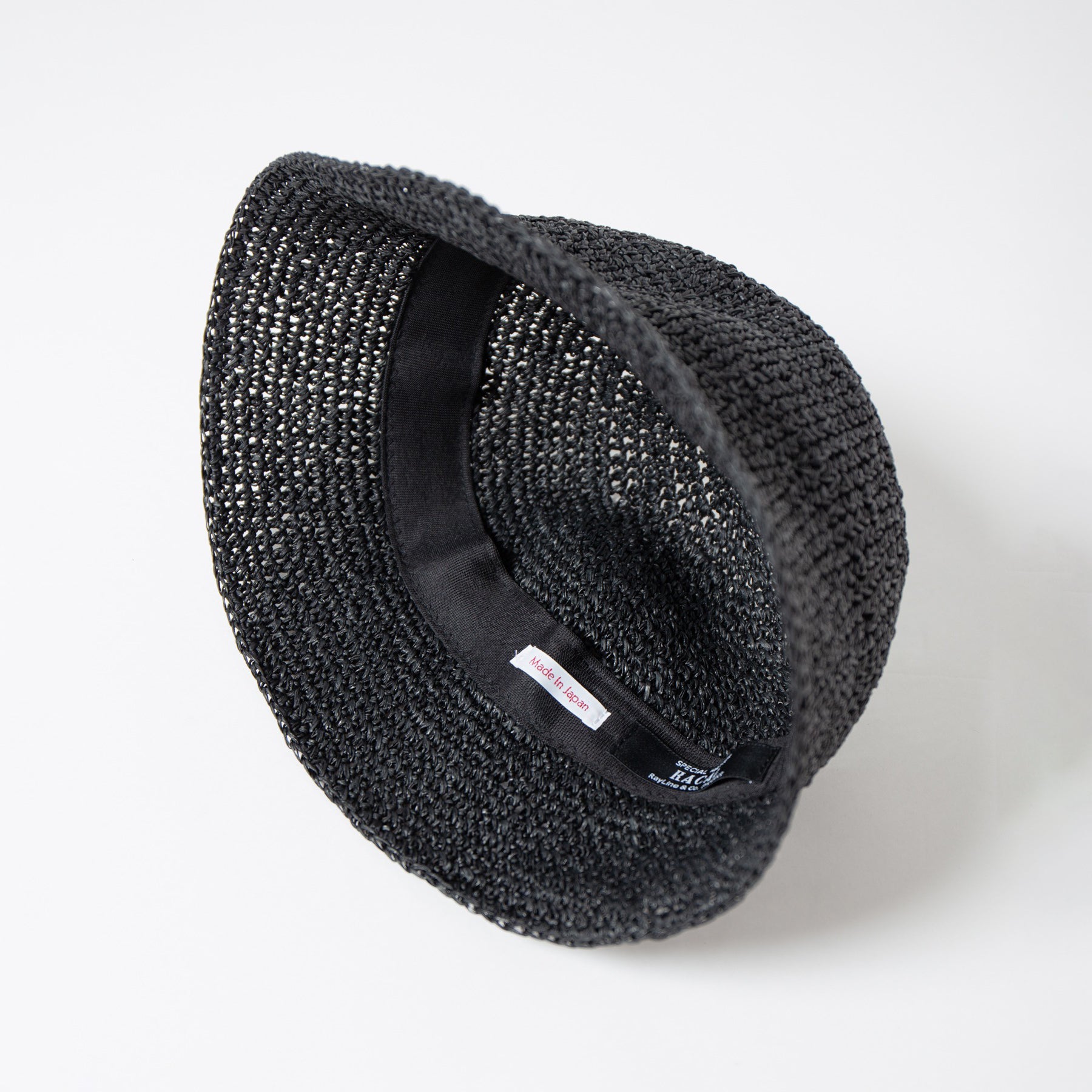 Paper Fiber Tulip Hat | Color_Black | No_RL-23-1291_Black【RACAL_ラカル】【入荷予定アイテム・入荷連絡可能】