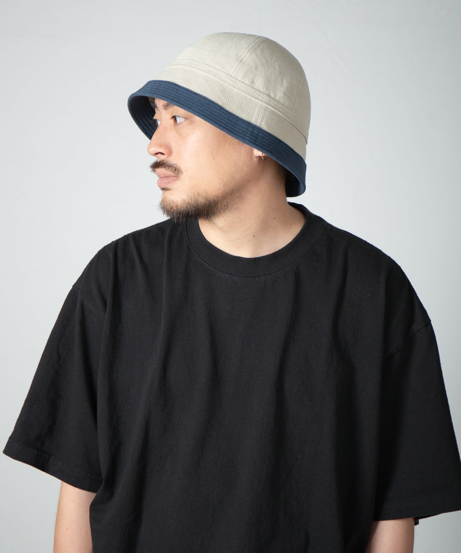 RL-25-1384_Grayge | 2Tone Sailor Hat | Color:Grayge【RACAL_ラカル】【入荷予定アイテム・入荷連絡可能】