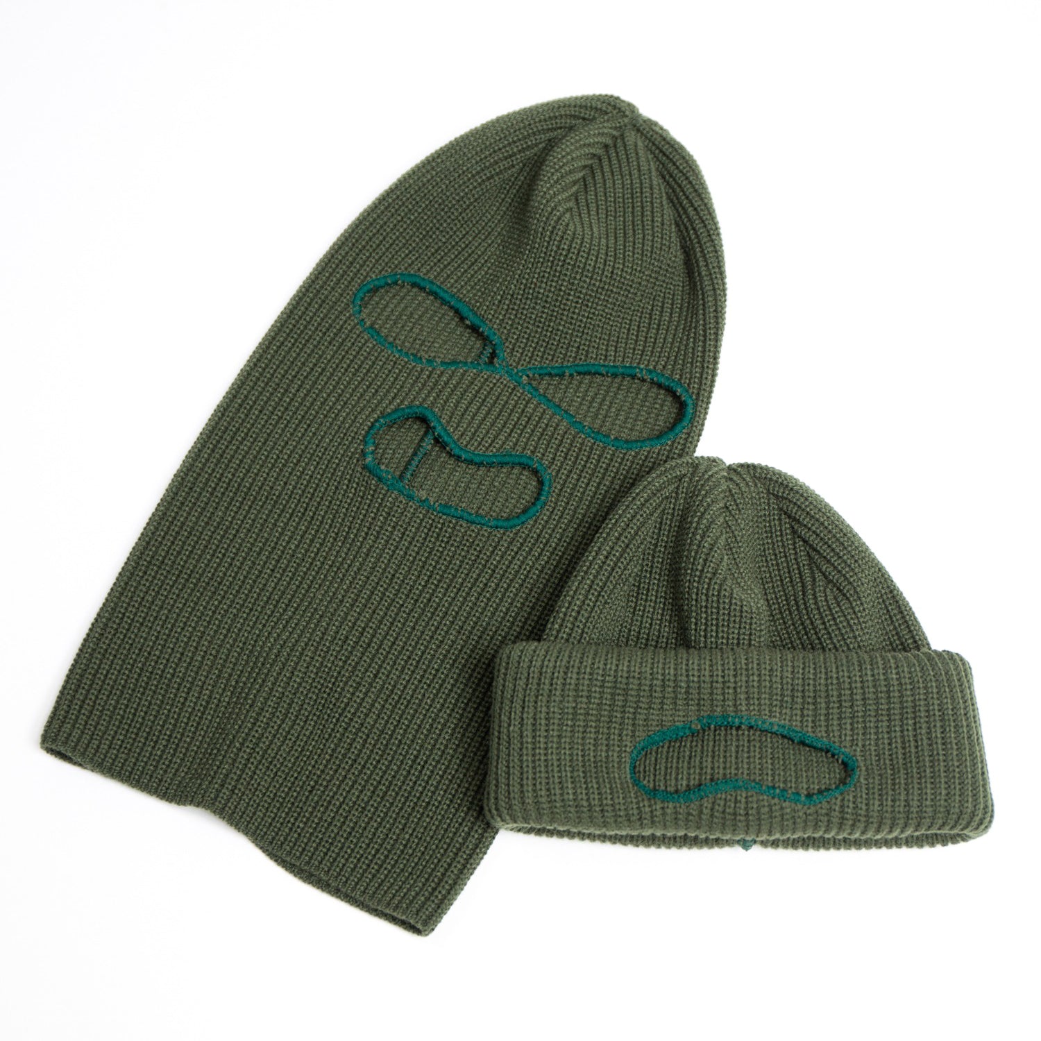 Two-Way Balaclava | Color_Olive / Black | No_rl-25-1405【RACAL_ラカル】【入荷予定アイテム・入荷連絡可能】