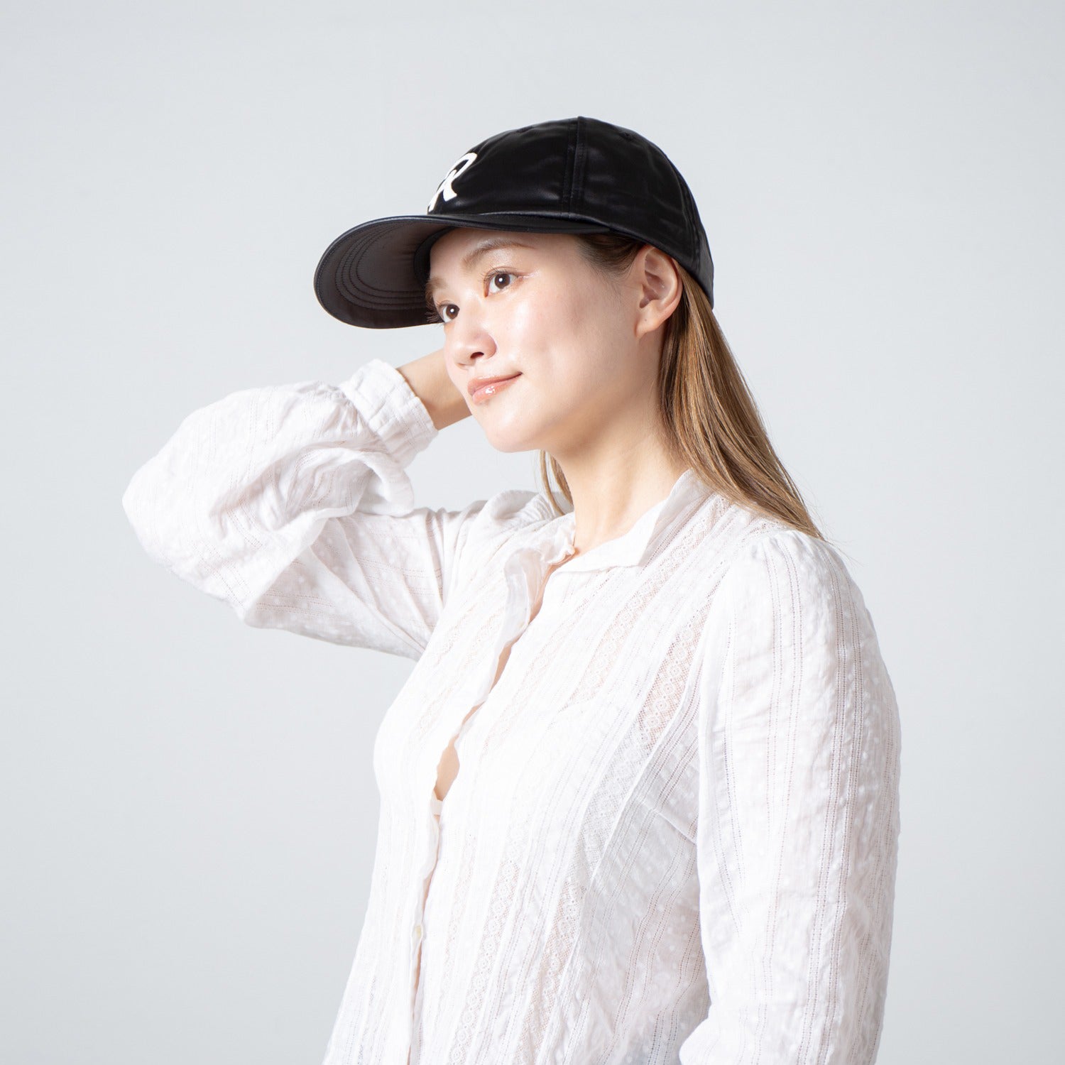 Satin B.B.CAP | Color_Black | No_RL-26-043W_Black【RACAL_ラカル】【入荷予定アイテム・入荷連絡可能】