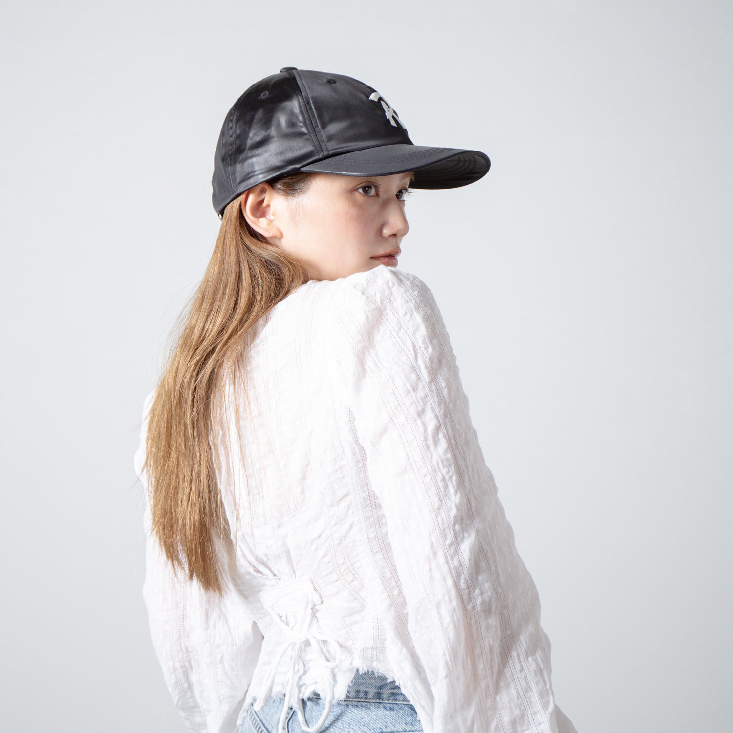 Satin B.B.CAP | Color_Black | No_RL-26-043W_Black【RACAL_ラカル】【入荷予定アイテム・入荷連絡可能】