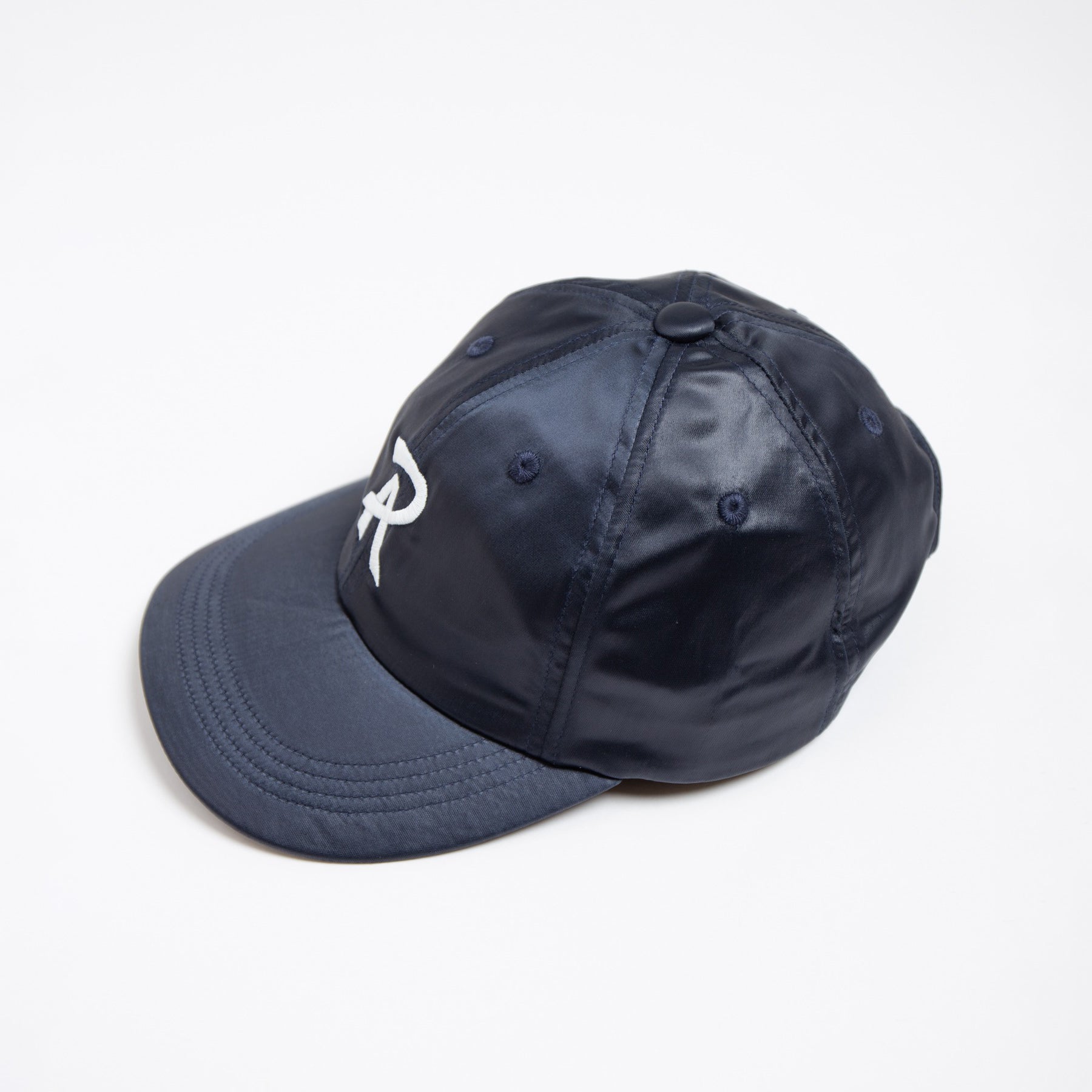 Satin B.B.CAP | Color_Navy | No_RL-26-043W_Navy【RACAL_ラカル】【入荷予定アイテム・入荷連絡可能】