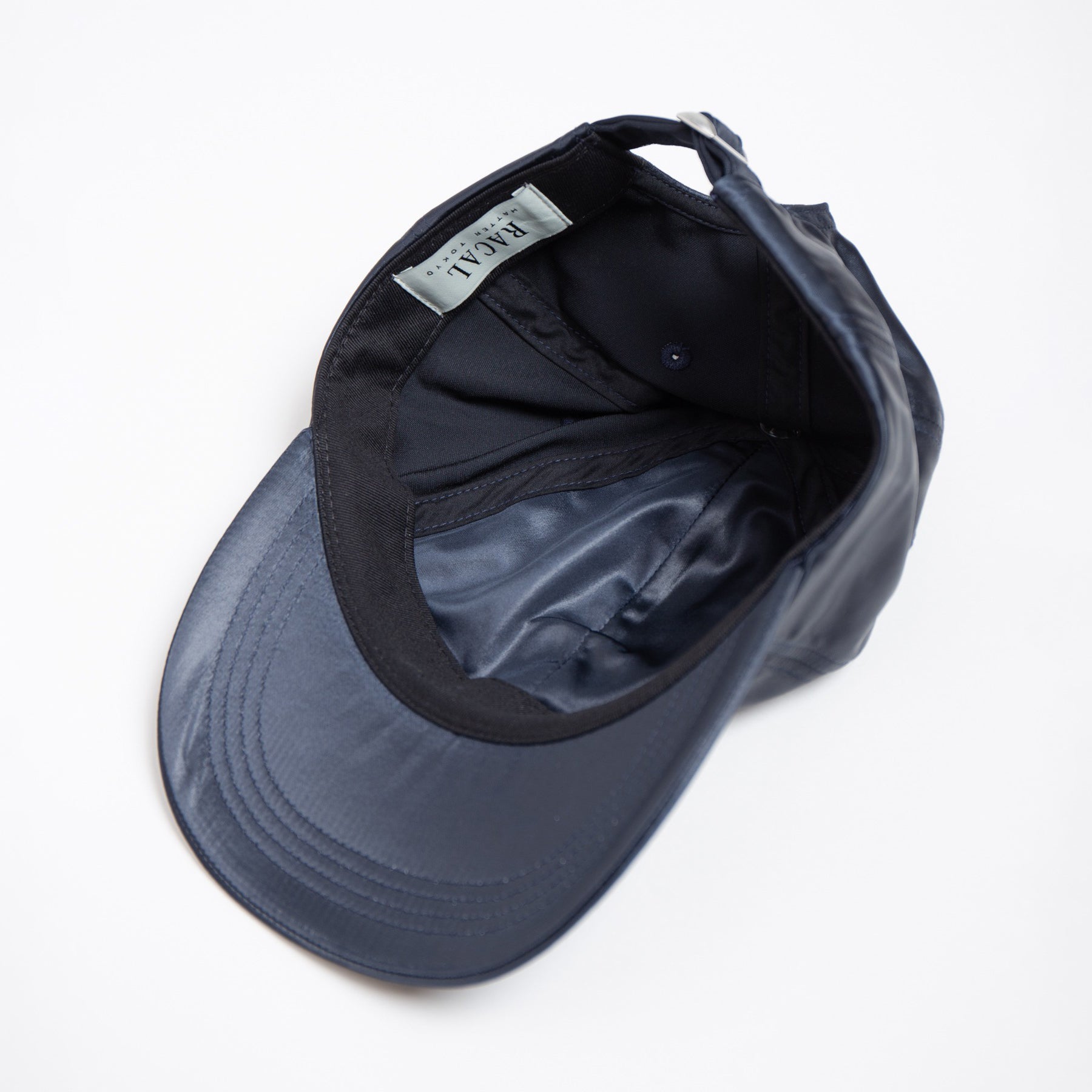 Satin B.B.CAP | Color_Navy | No_RL-26-043W_Navy【RACAL_ラカル】【入荷予定アイテム・入荷連絡可能】