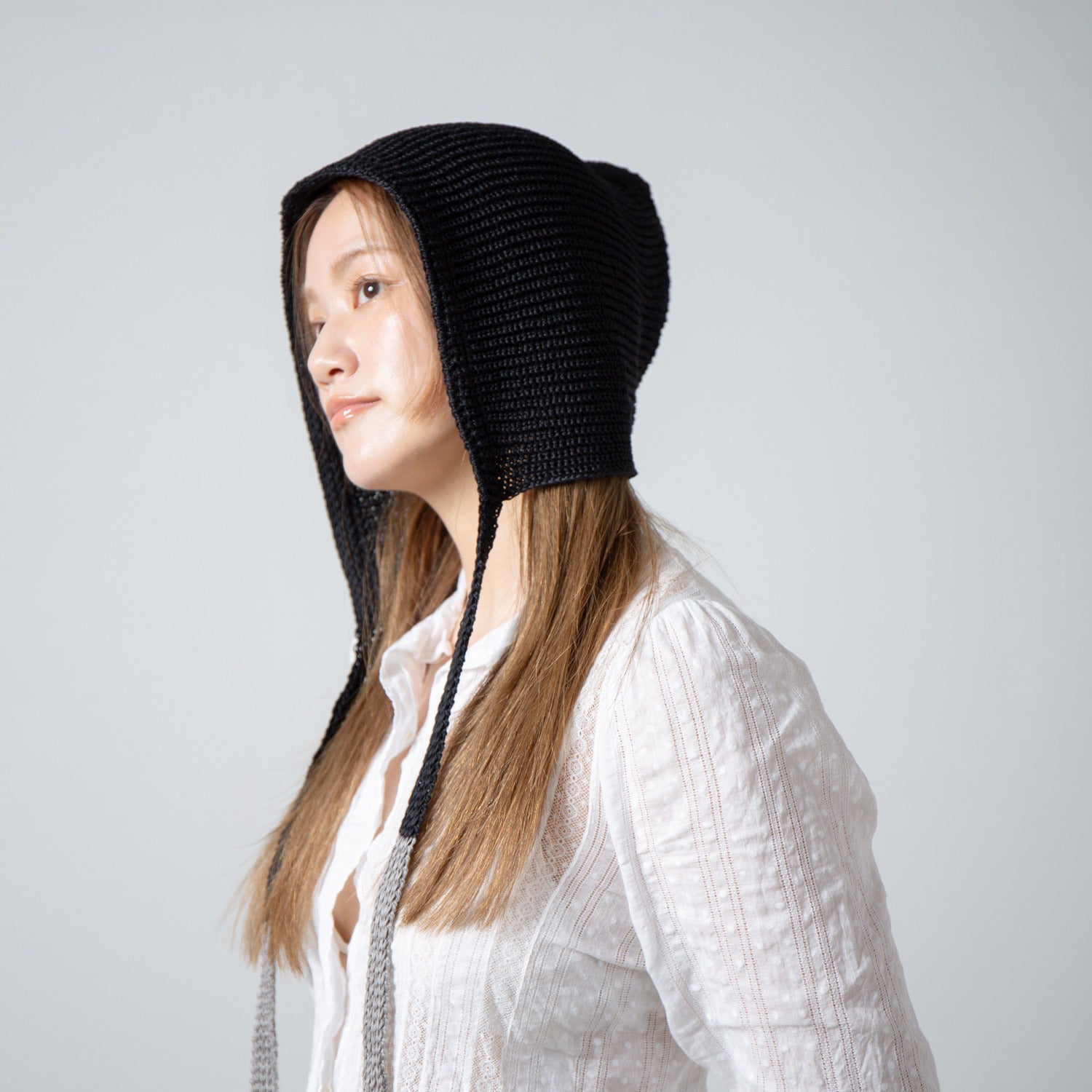 Summer Knit Hoodie | Color_Black | No_RL-26-049W_Black【RACAL_ラカル】【入荷予定アイテム・入荷連絡可能】