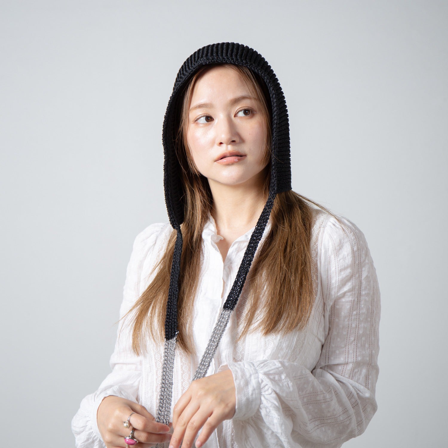 Summer Knit Hoodie | Color_Black | No_RL-26-049W_Black【RACAL_ラカル】【入荷予定アイテム・入荷連絡可能】