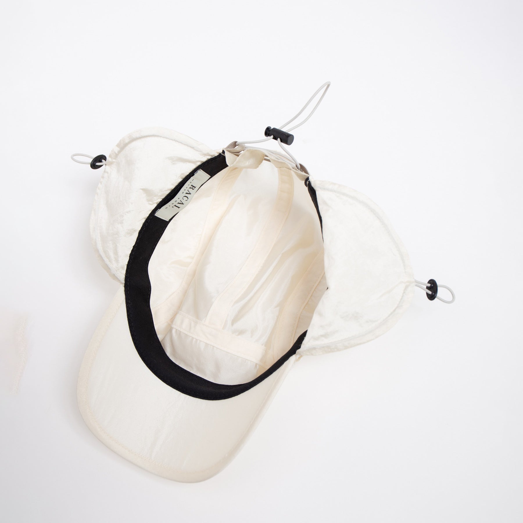 Ear Jet Cap | Color_Ivory | No_RL-26-050W_Ivory【RACAL_ラカル】【入荷予定アイテム・入荷連絡可能】