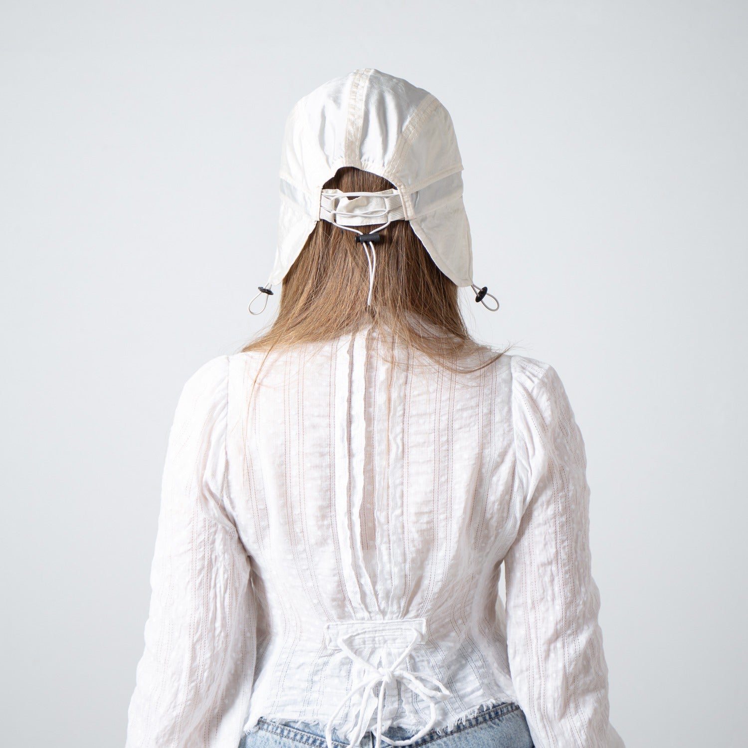 Ear Jet Cap | Color_Ivory | No_RL-26-050W_Ivory【RACAL_ラカル】【入荷予定アイテム・入荷連絡可能】