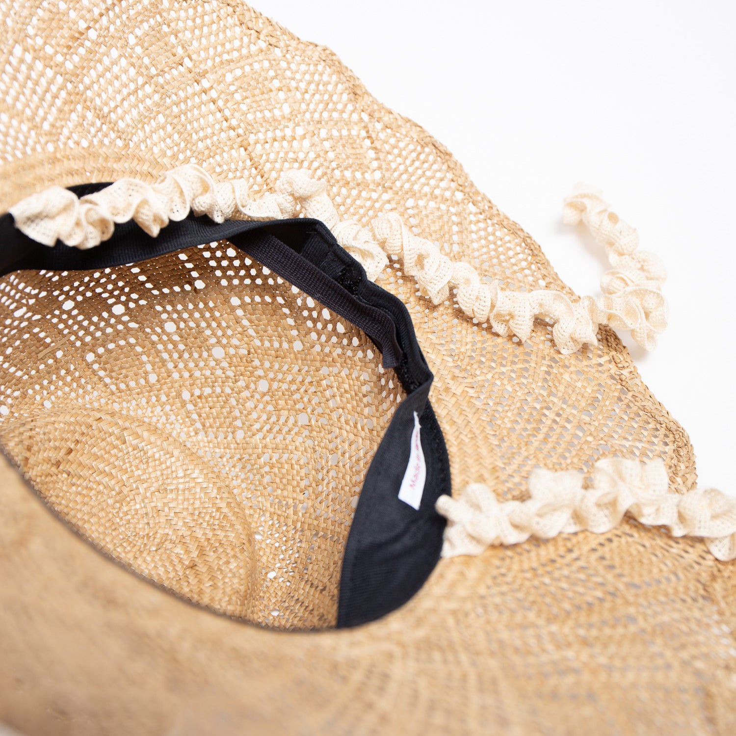 Kampi Lace Wave Hat | Color_Natural | No_RL-26-053W_Natural【RACAL_ラカル】【入荷予定アイテム・入荷連絡可能】