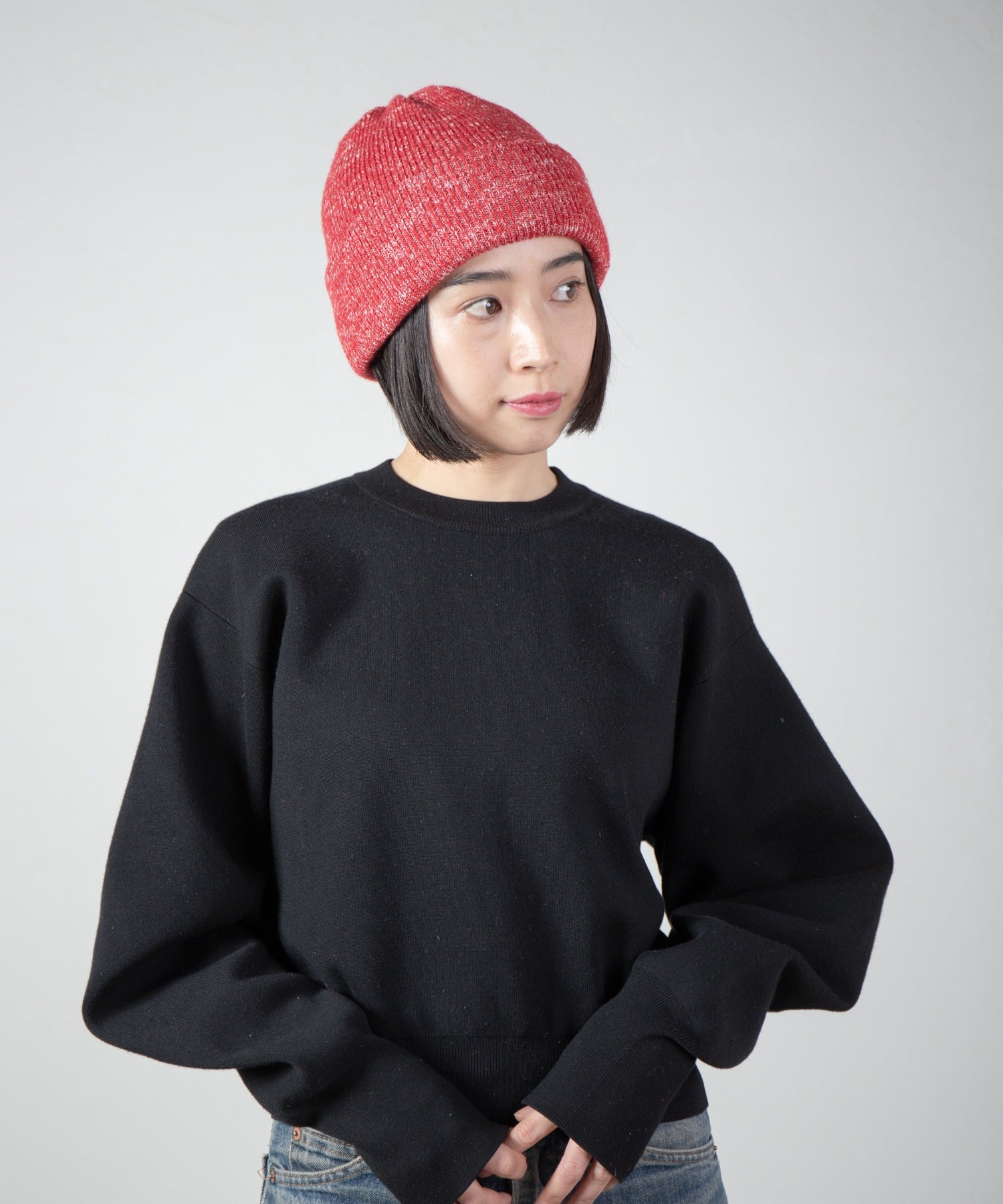 Mix Knit Cap – Red | RACAL | 入荷予定アイテム