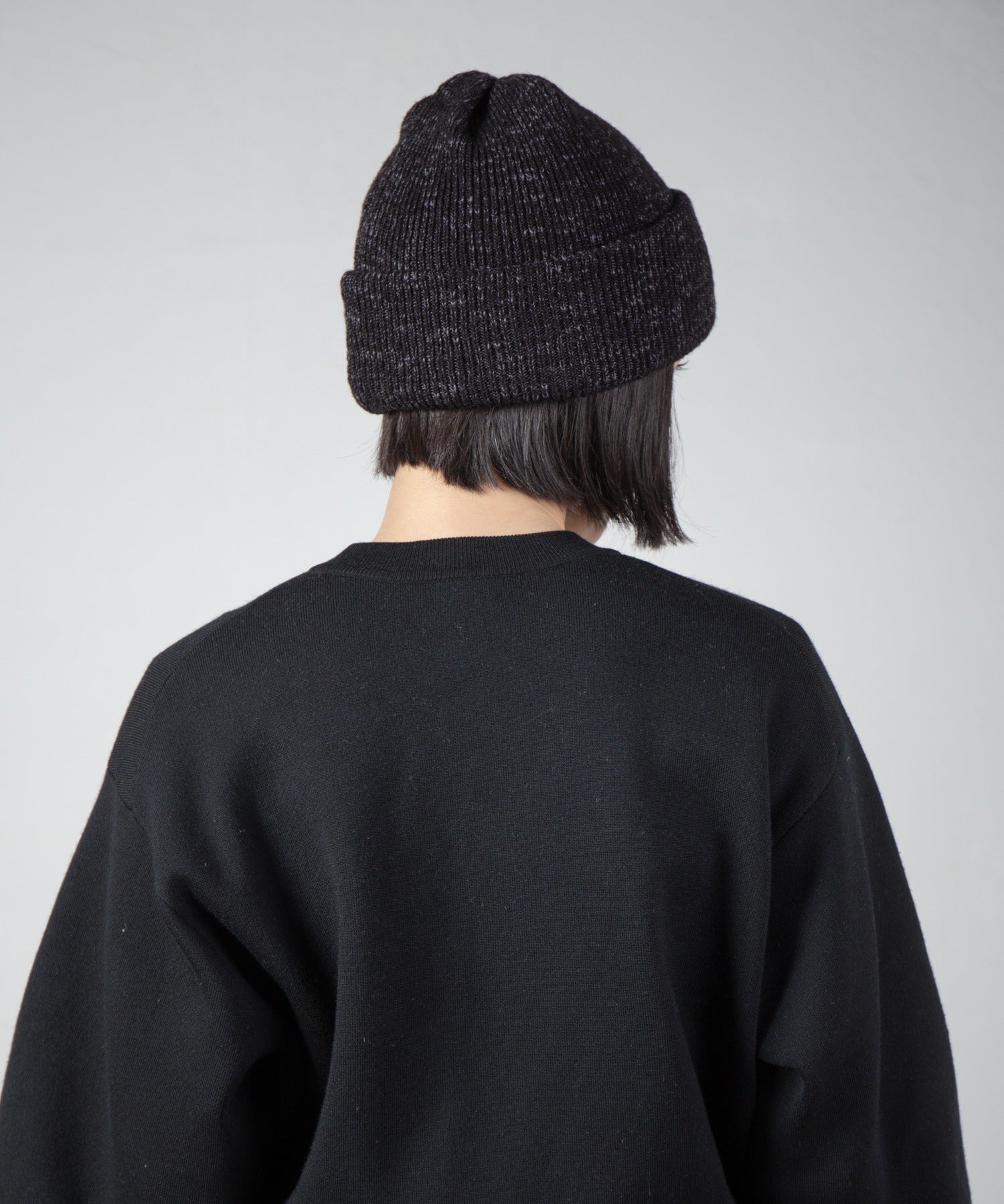 Mix Knit Cap – Black | RACAL | 入荷予定アイテム