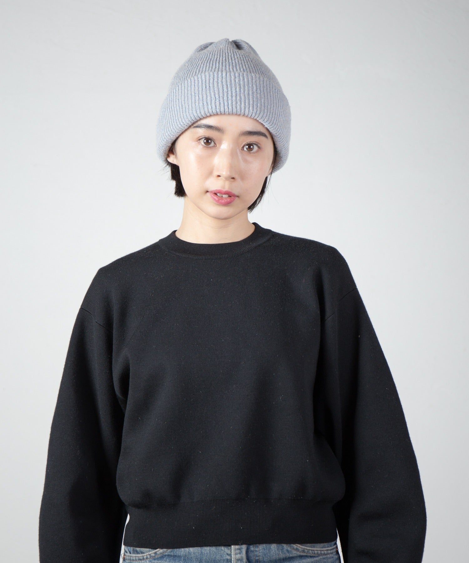 Mix Knit Cap – Saxe Blue | RACAL | 入荷予定アイテム