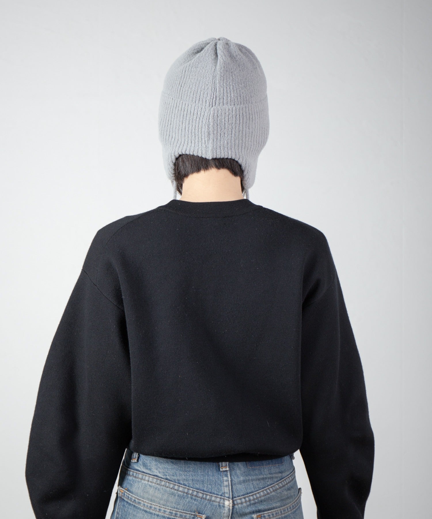 Ear Knit Cap – Gray | RACAL | 入荷予定アイテム