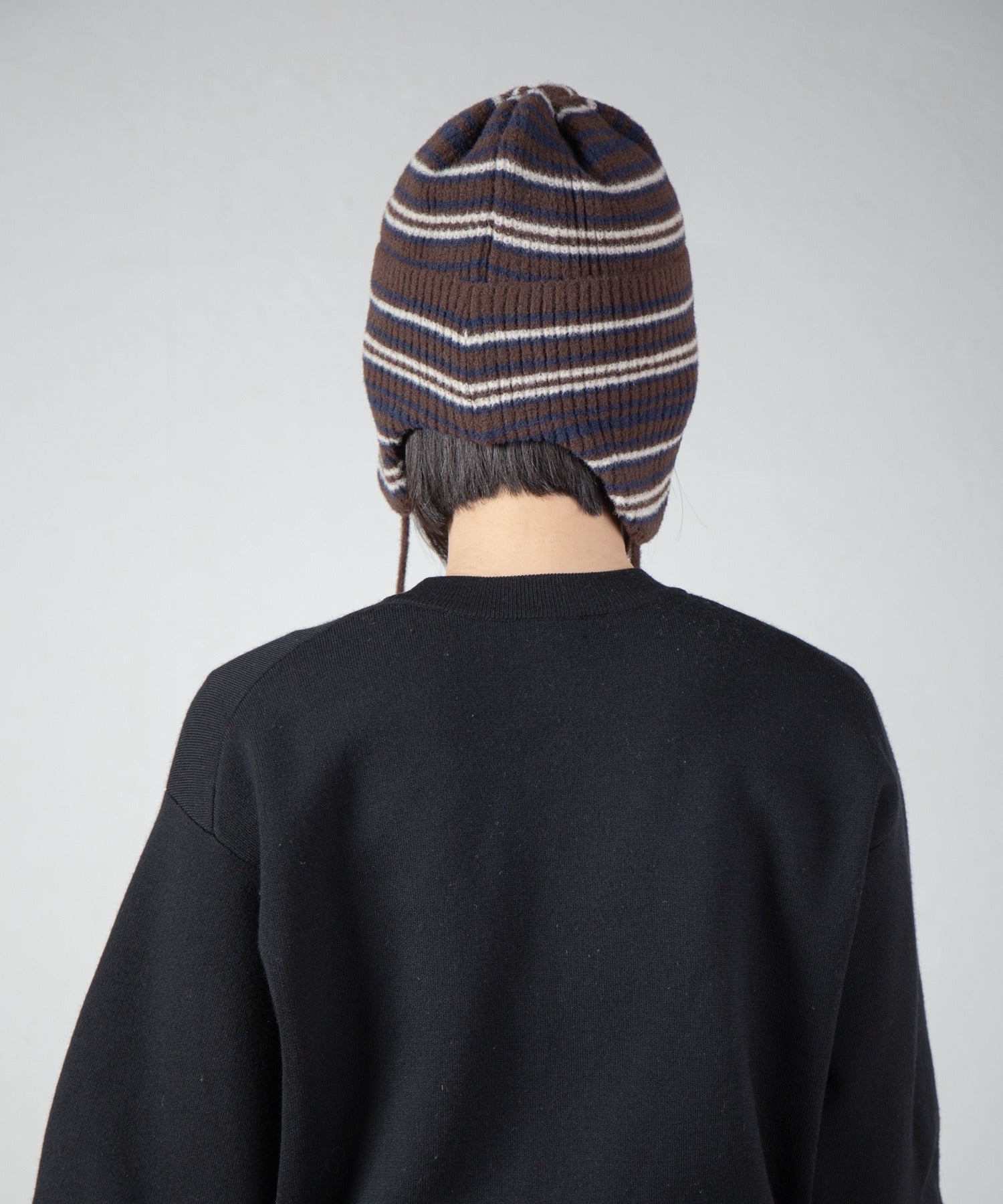 Ear Knit Cap – Brown Mix | RACAL | 入荷予定アイテム