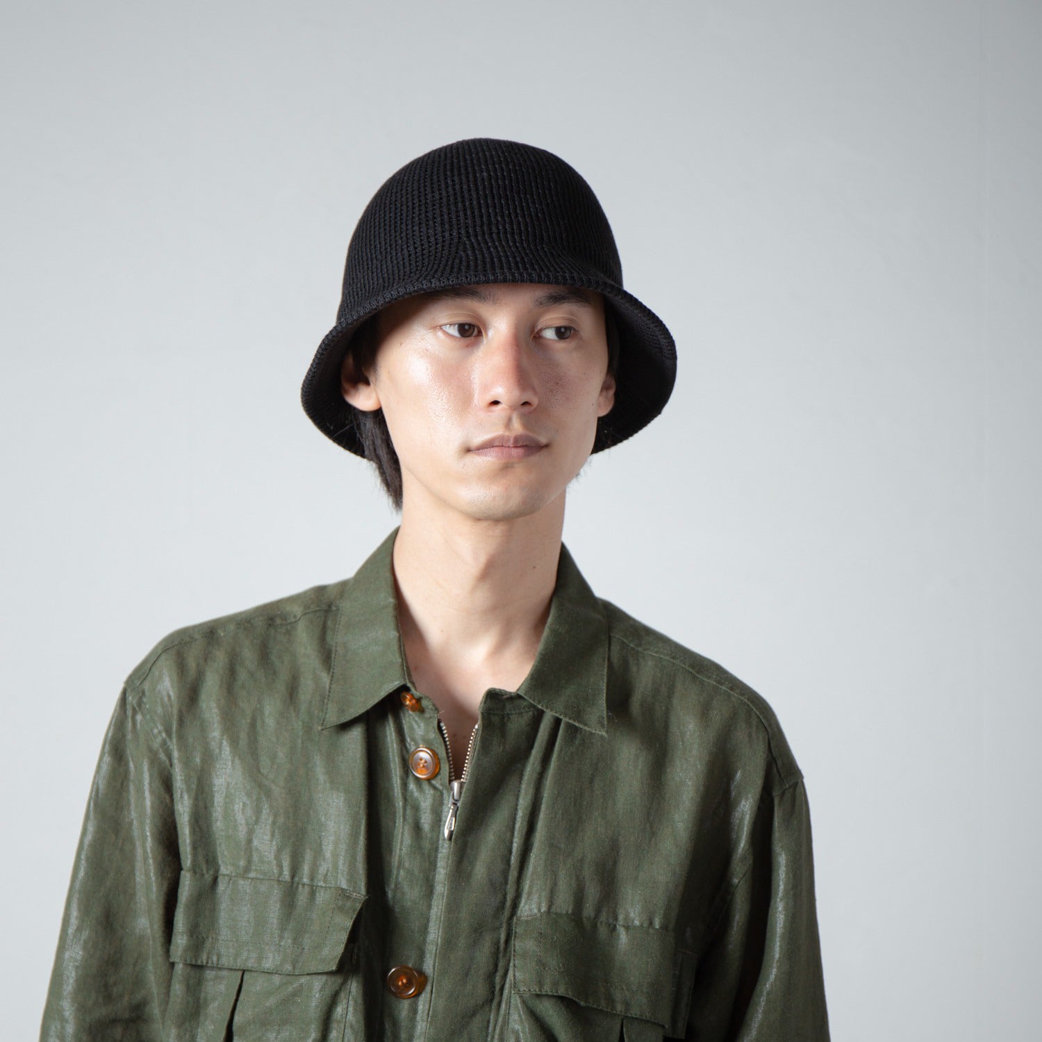 Commando Knit Tulip Hat | Color_Black | No_RL-26-1426_Black【RACAL_ラカル】【入荷予定アイテム・入荷連絡可能】