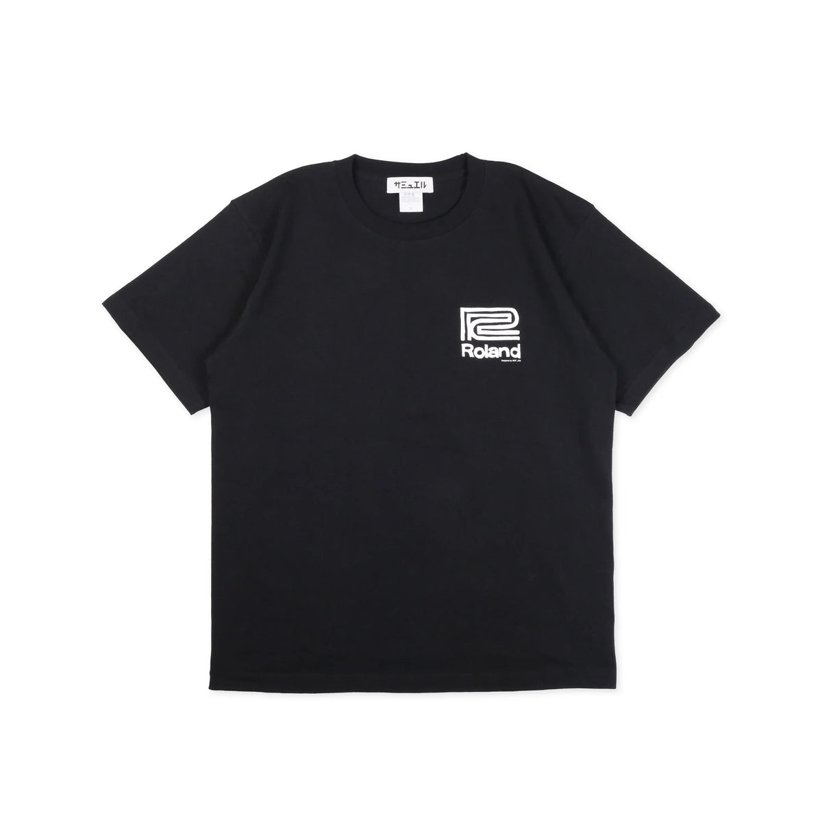 Roland × SAMUEL SP-404 Ⅱ Logo S/S TEE | Color: Black【SAMUEL_