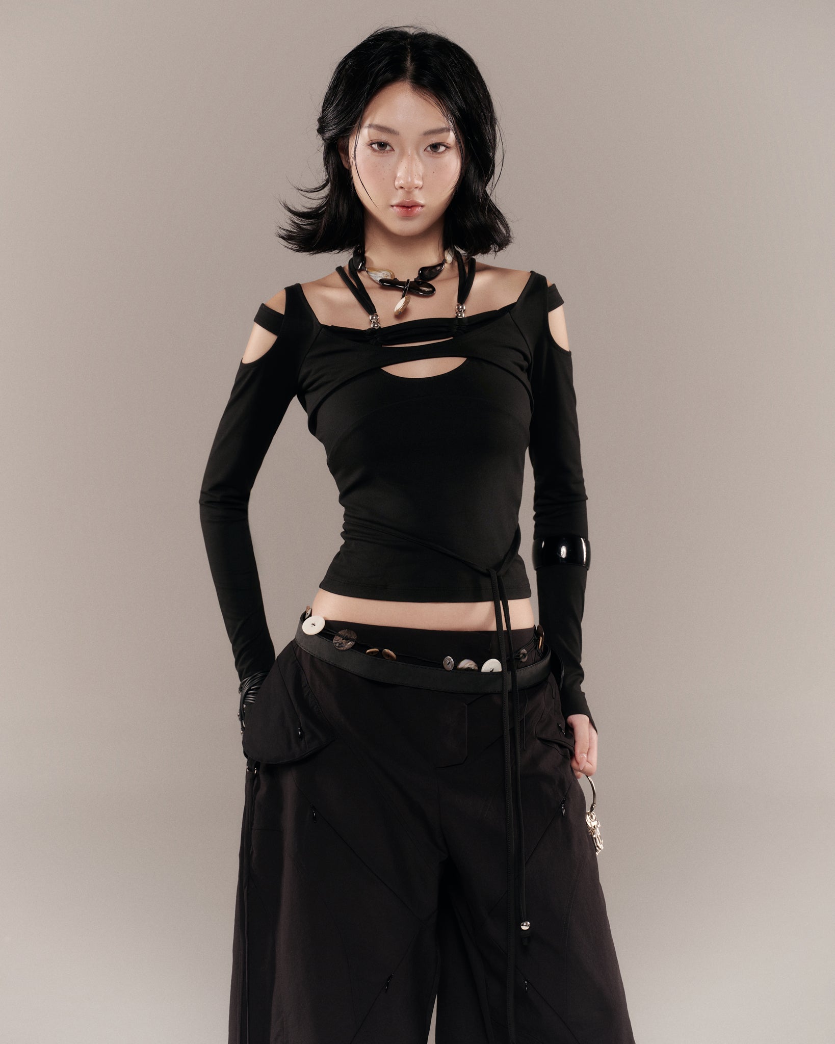 SERAFIN TOP (BLACK) | Bunny Hill Concept