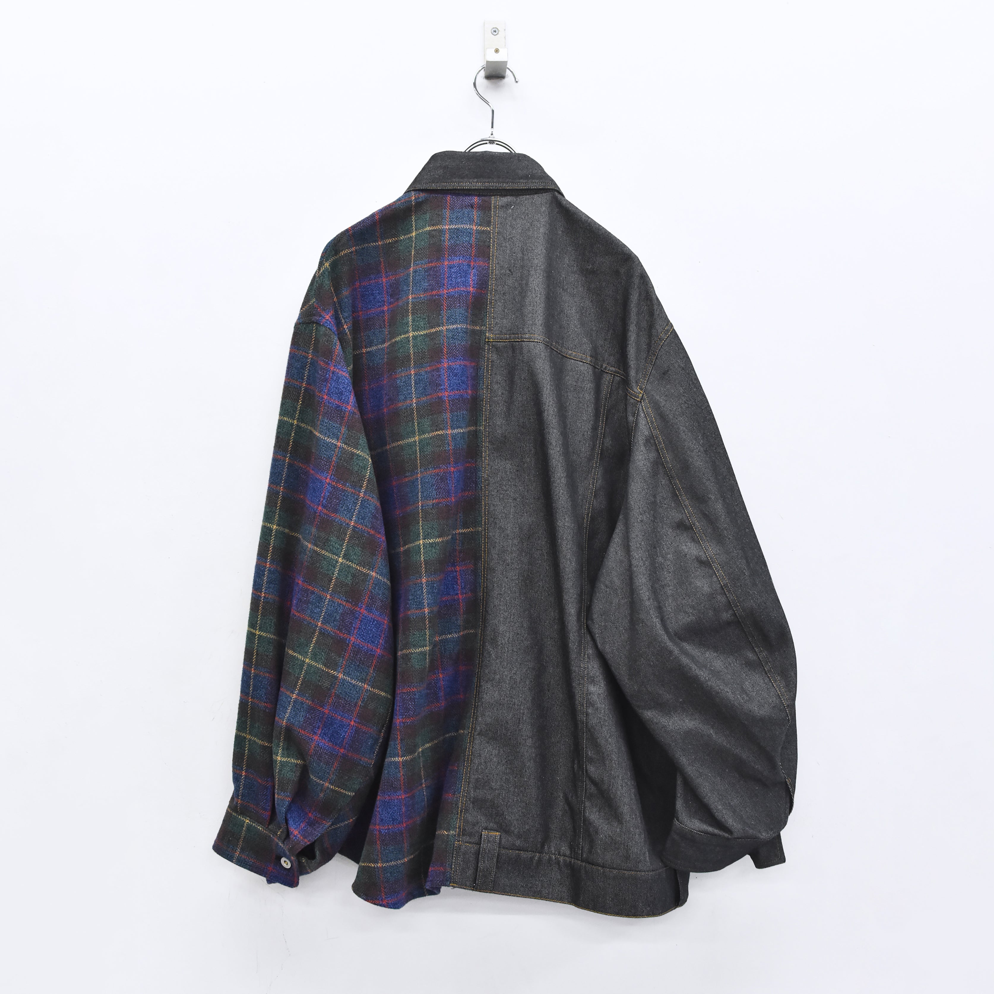 FUSION SHIRT JACKET | Color_Black | No_sf25aw-06_black【STOF_ストフ】【入荷予定アイテム・入荷連絡可能】