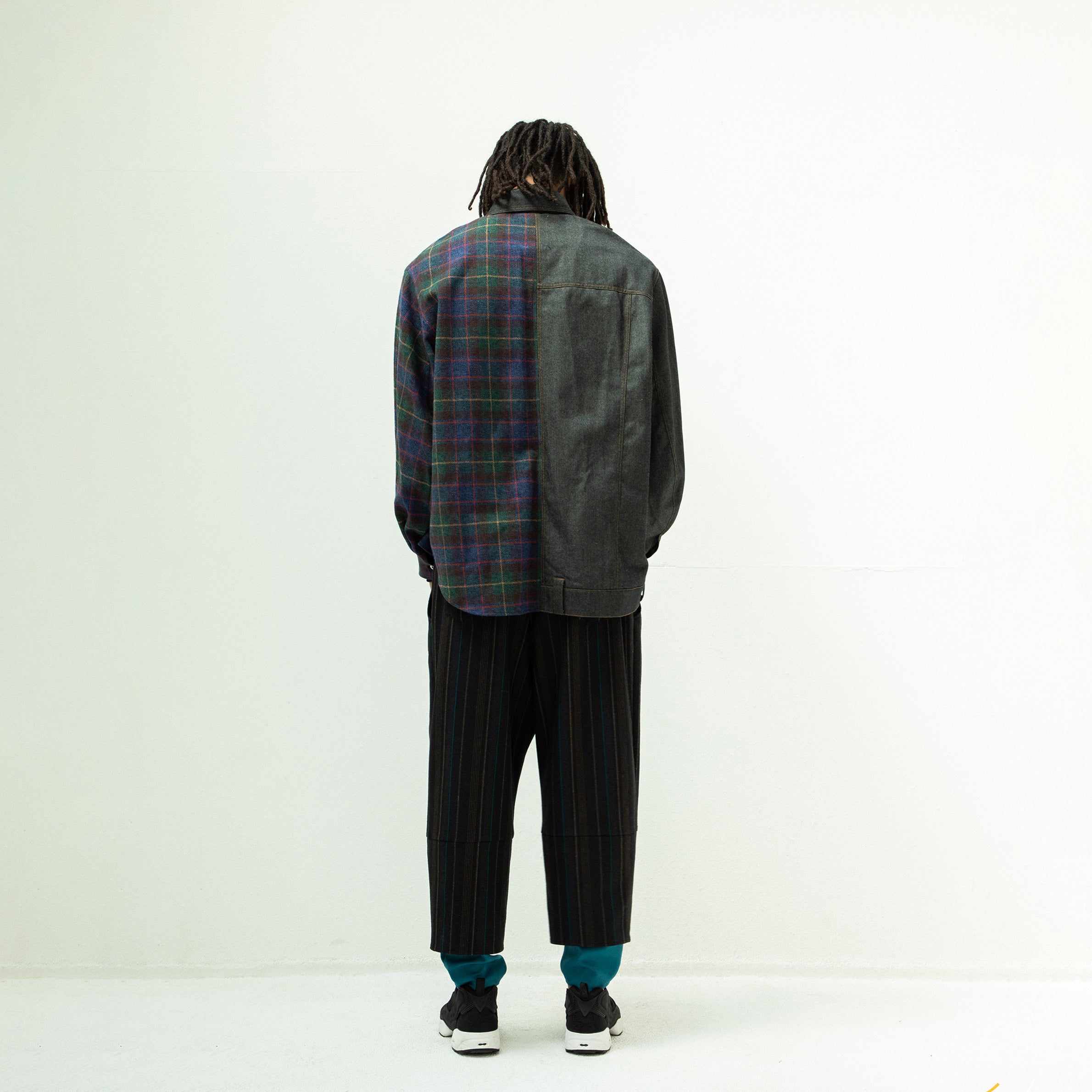 FUSION SHIRT JACKET | Color_Black | No_sf25aw-06_black【STOF_ストフ】【入荷予定アイテム・入荷連絡可能】