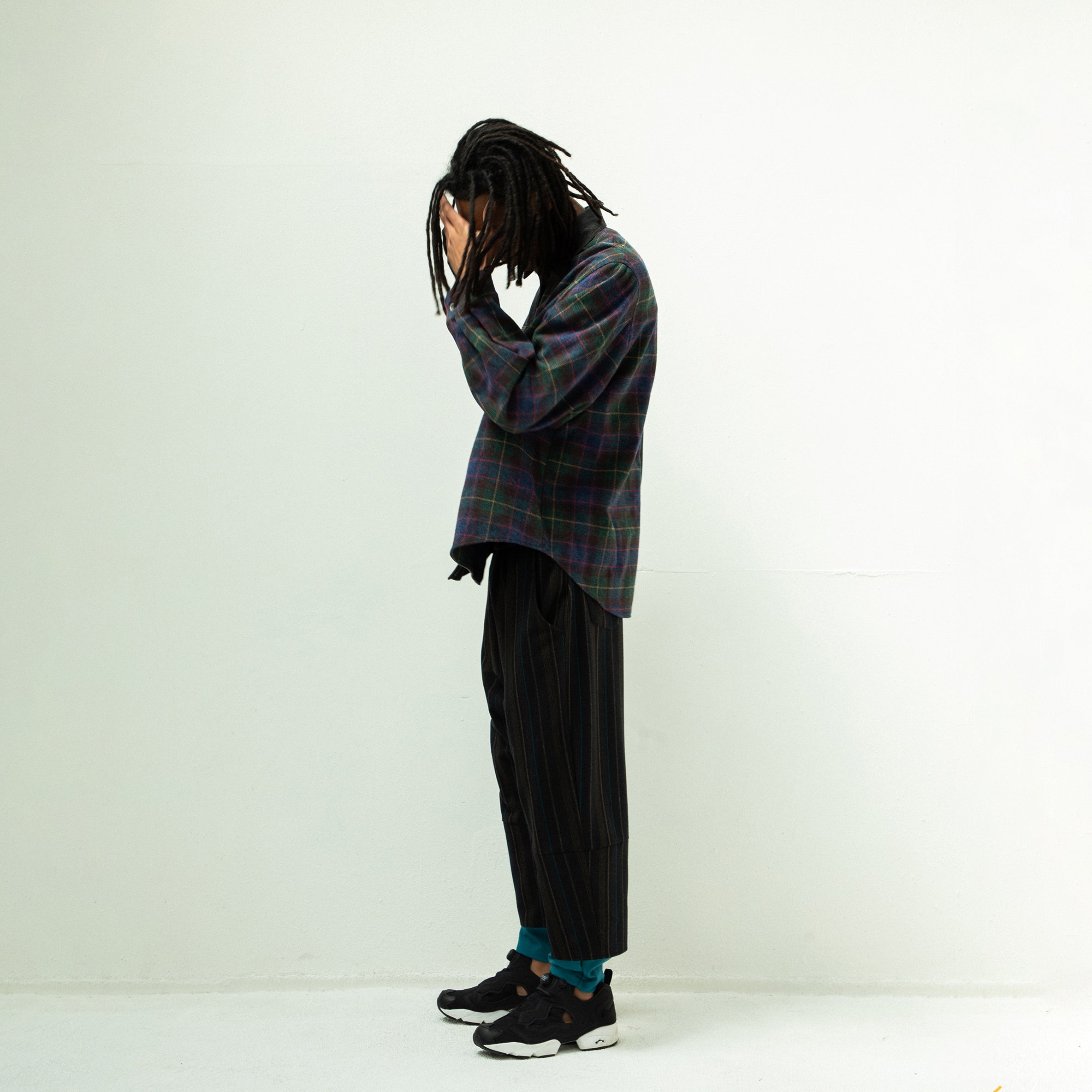 FUSION SHIRT JACKET | Color_Black | No_sf25aw-06_black【STOF_ストフ】【入荷予定アイテム・入荷連絡可能】