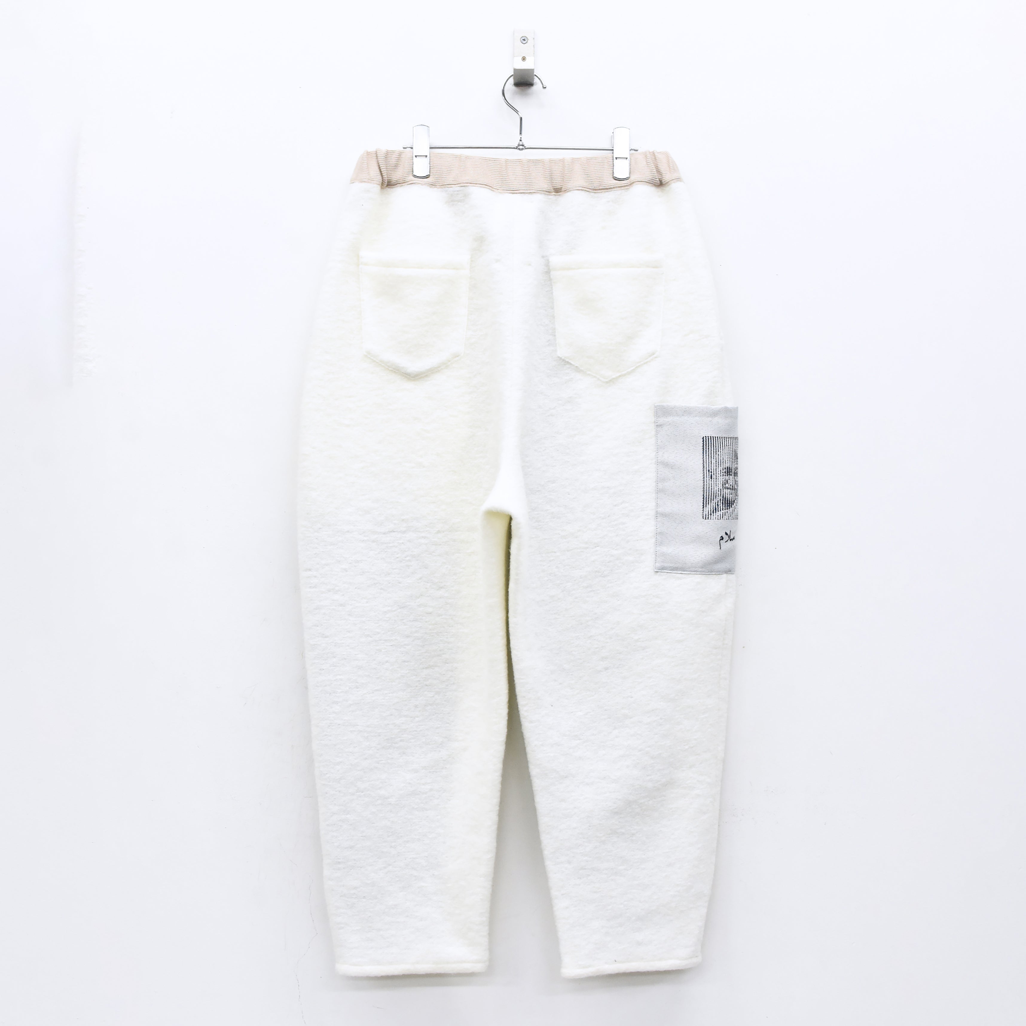 FLAGMENTS MIX DAYOFF PANT | Color_White | No_sf25aw-18_white【STOF_ストフ】【入荷予定アイテム・入荷連絡可能】