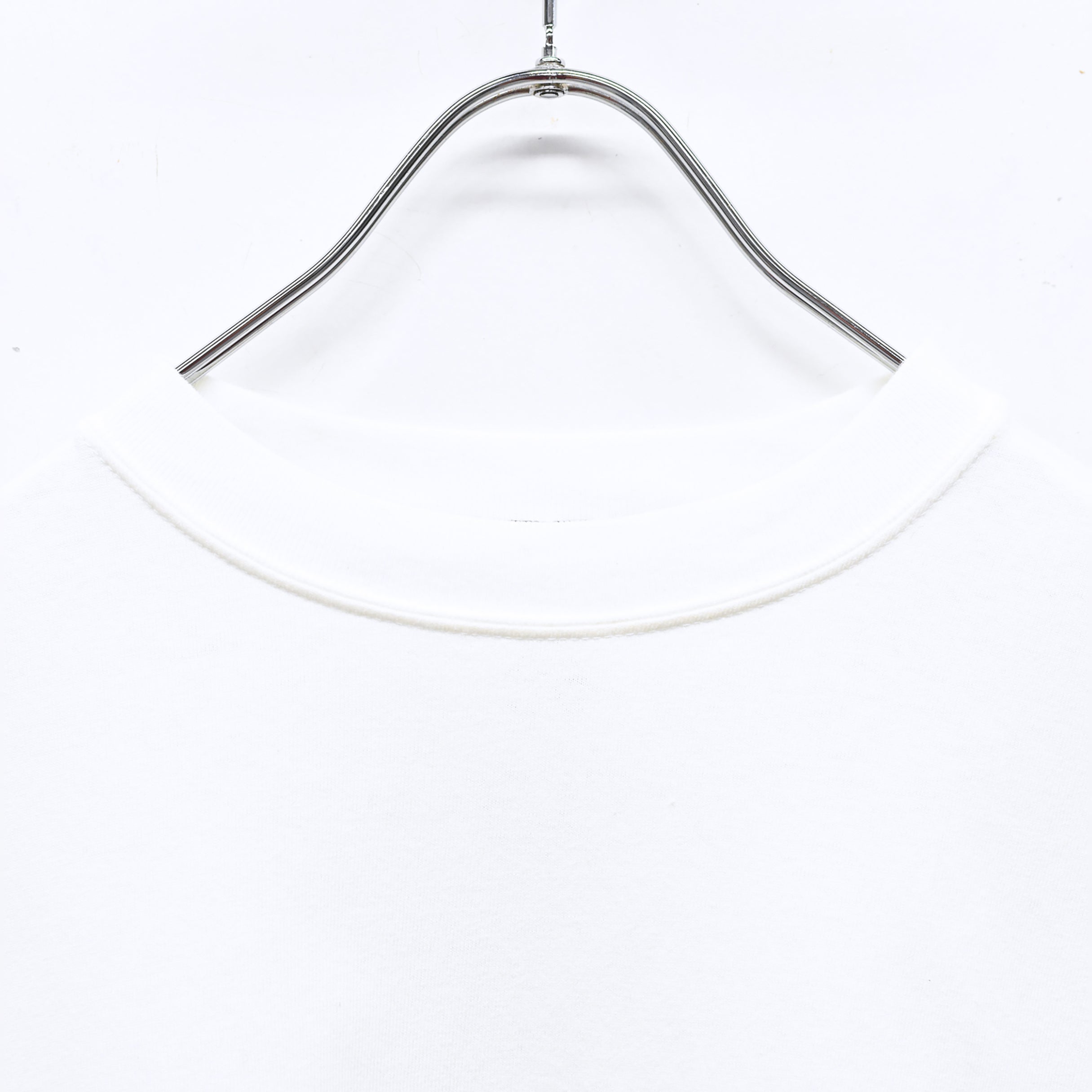 ECONOMY EMBROI L/S T-SHIRT | Color_White | No_sf25aw-20c_white【STOF_ストフ】【入荷予定アイテム・入荷連絡可能】