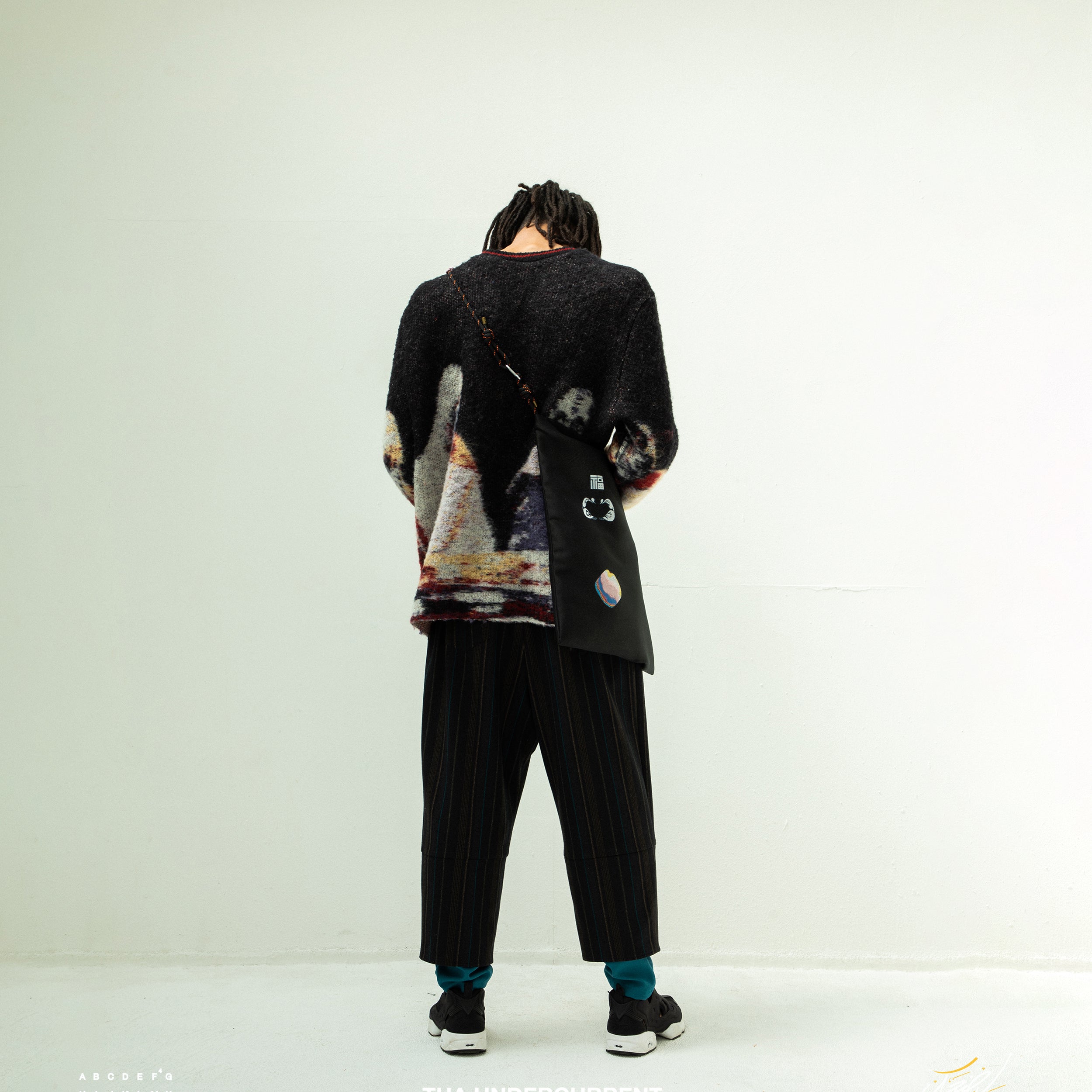 FLAGMENTS MIX RECORD BAG | Color_Black | No_sf25aw-22_black【STOF_ストフ】【入荷予定アイテム・入荷連絡可能】
