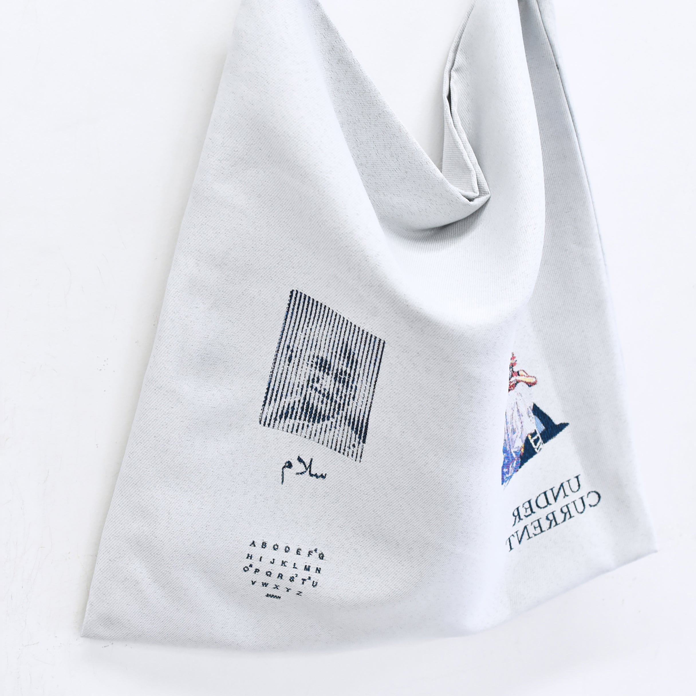FLAGMENTS MIX RECORD BAG | Color_White | No_sf25aw-22_white【STOF_ストフ】【入荷予定アイテム・入荷連絡可能】