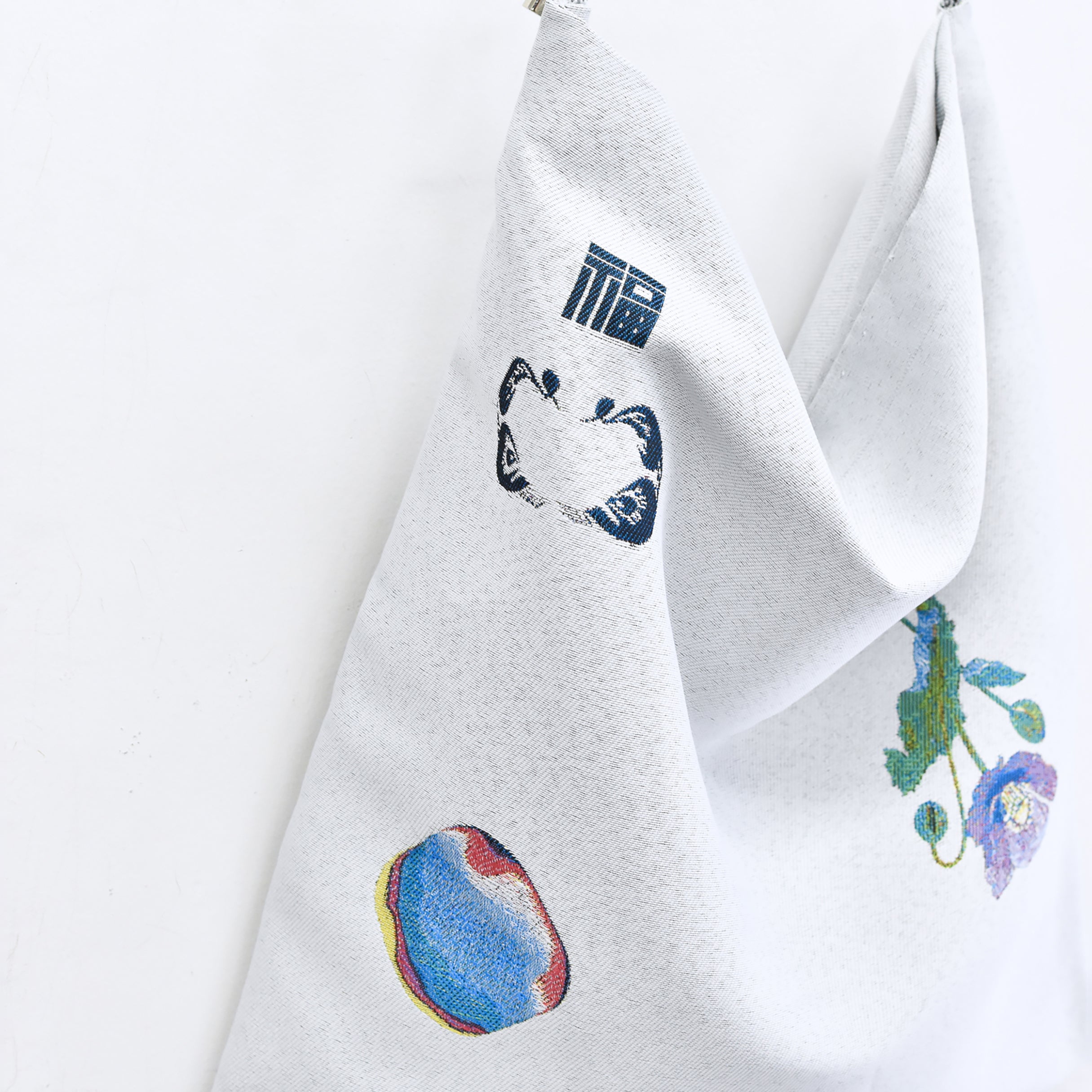 FLAGMENTS MIX RECORD BAG | Color_White | No_sf25aw-22_white【STOF_ストフ】【入荷予定アイテム・入荷連絡可能】