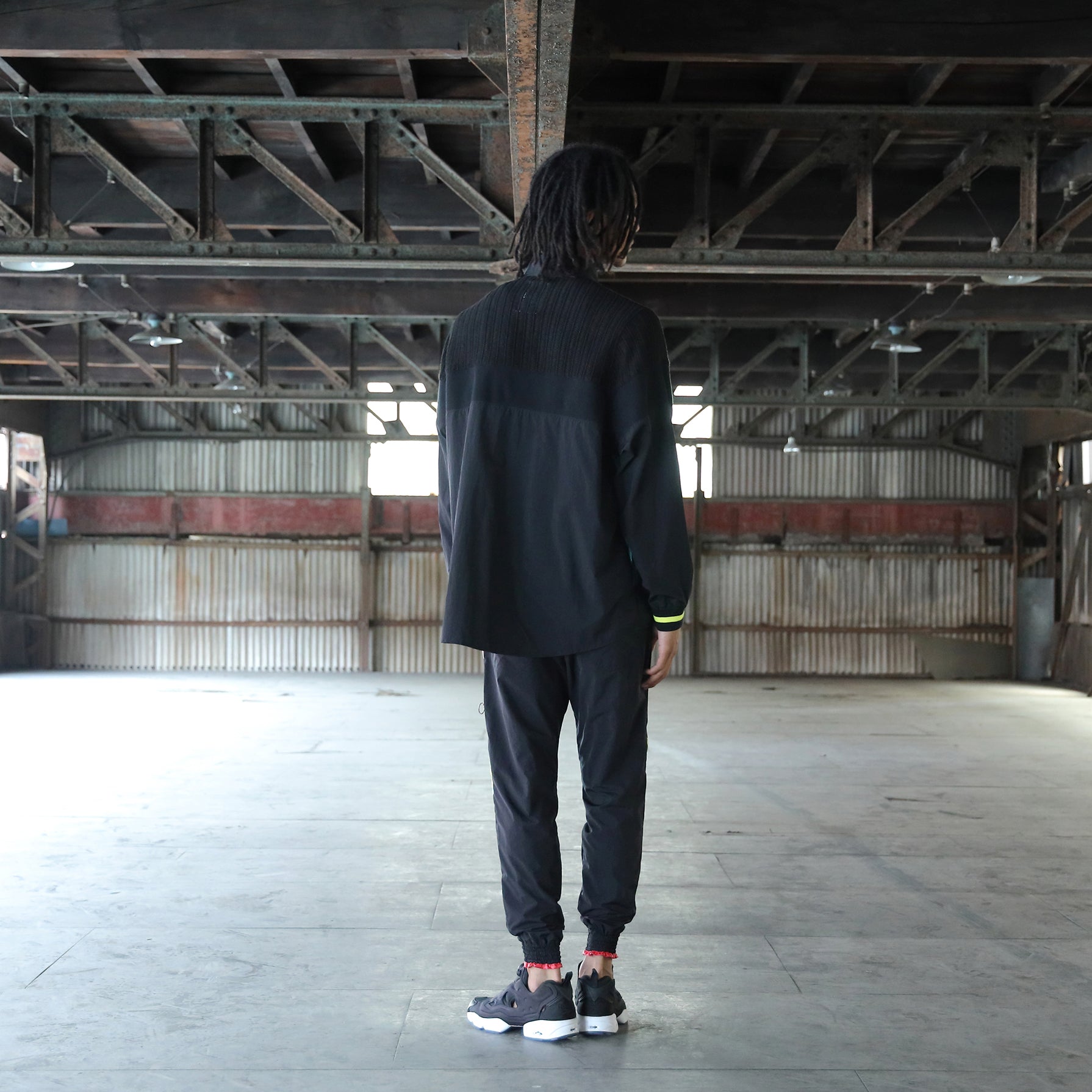 SF25SS-04_Black | Mash Track Pants | Color:Black【STOF_ストフ】【入荷予定アイテム・入荷連絡可能】