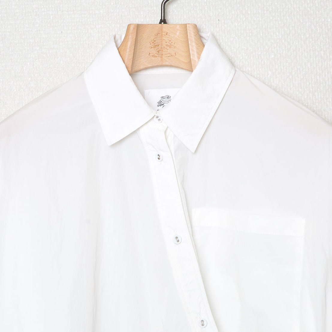 SF25SS-05_White | 37.5® SAMUE Shirt | Color:White【STOF_ストフ】【入荷予定アイテム・入荷連絡可能】