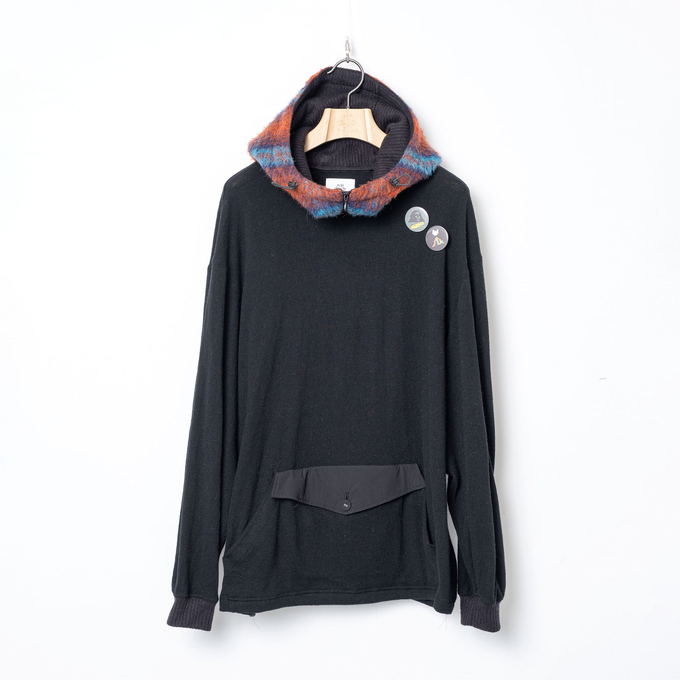 Mixture Pul Hoodie – Black | STOF | 入荷予定アイテム