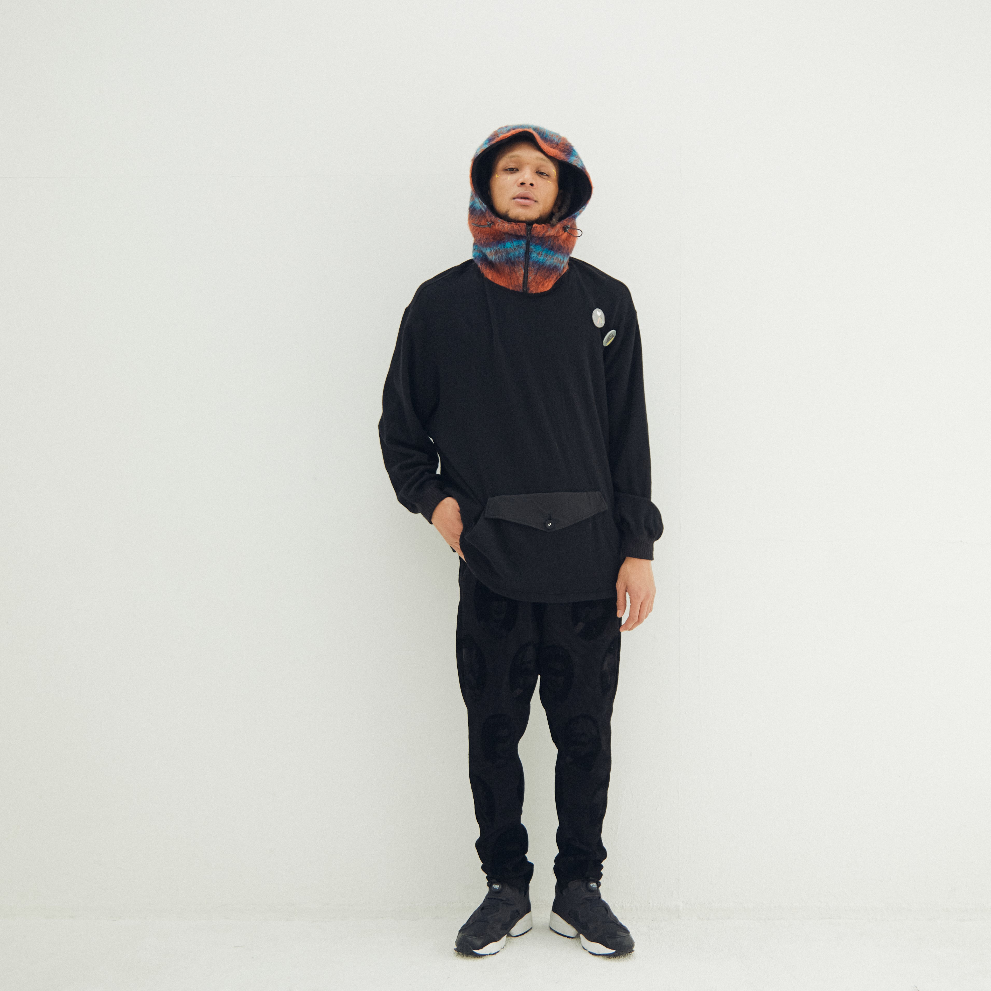 Mixture Pul Hoodie – Black | STOF | 入荷予定アイテム